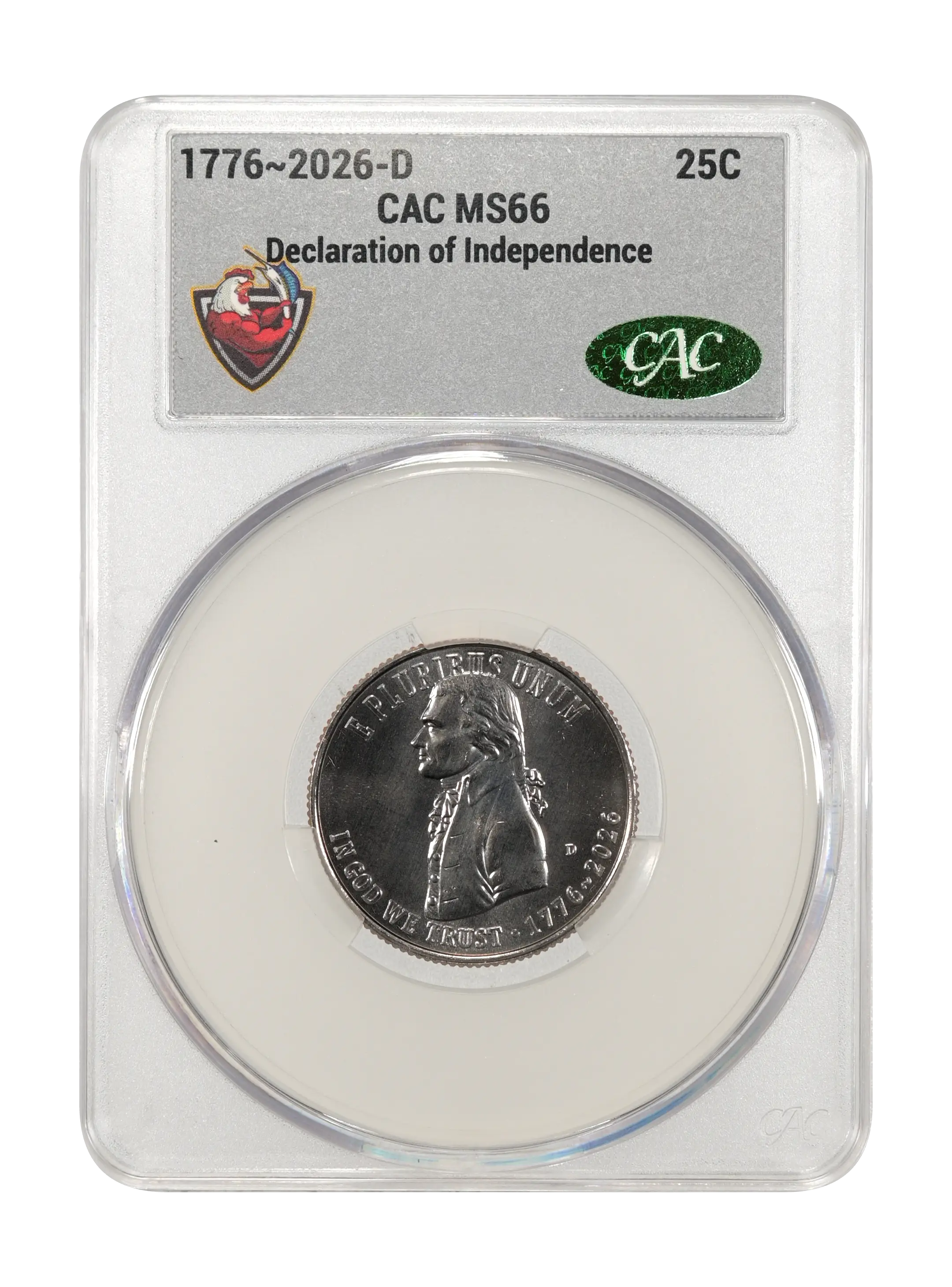 1776~2026-D 25c Declaration of Independence MS thumbnail 11