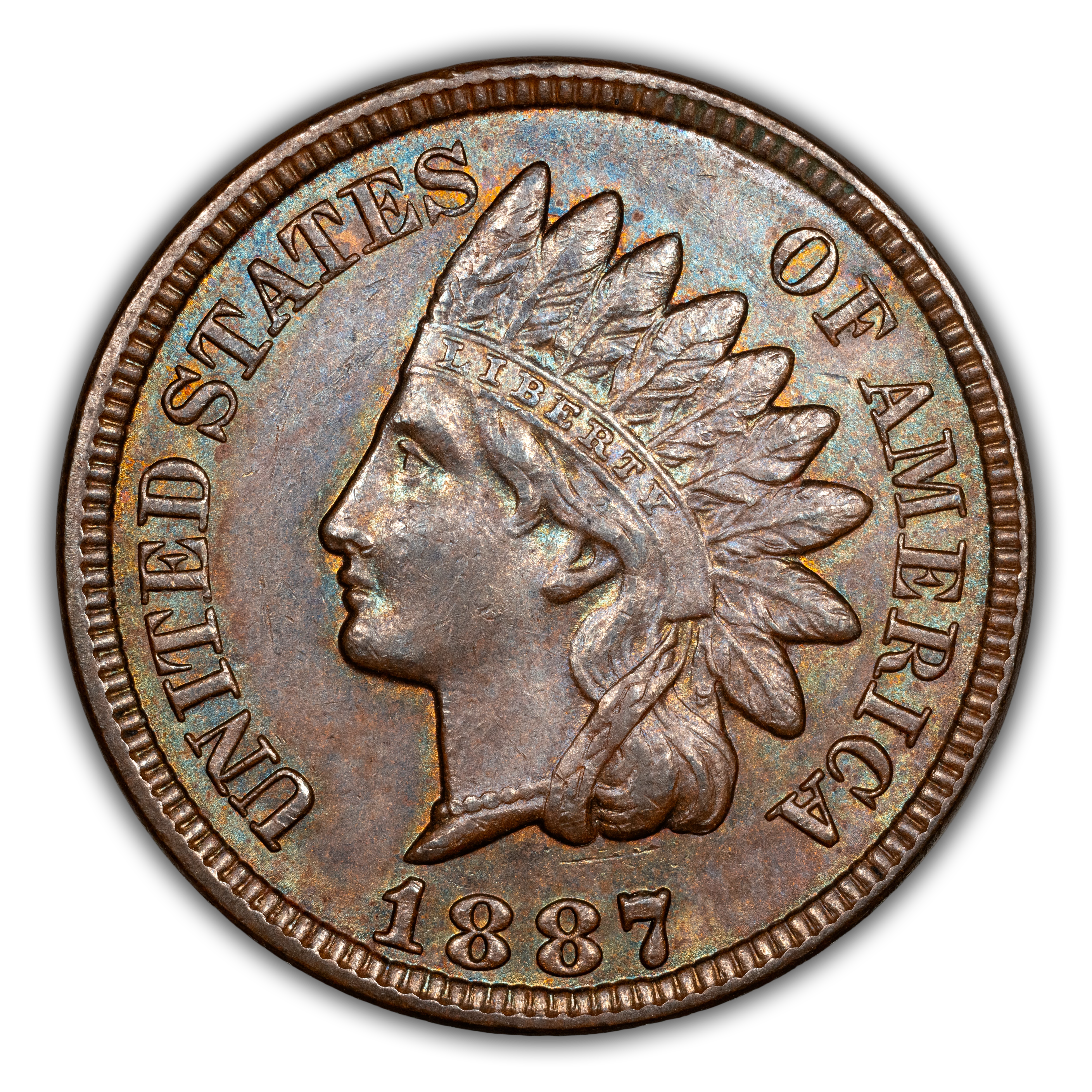 1887 1c MS BN