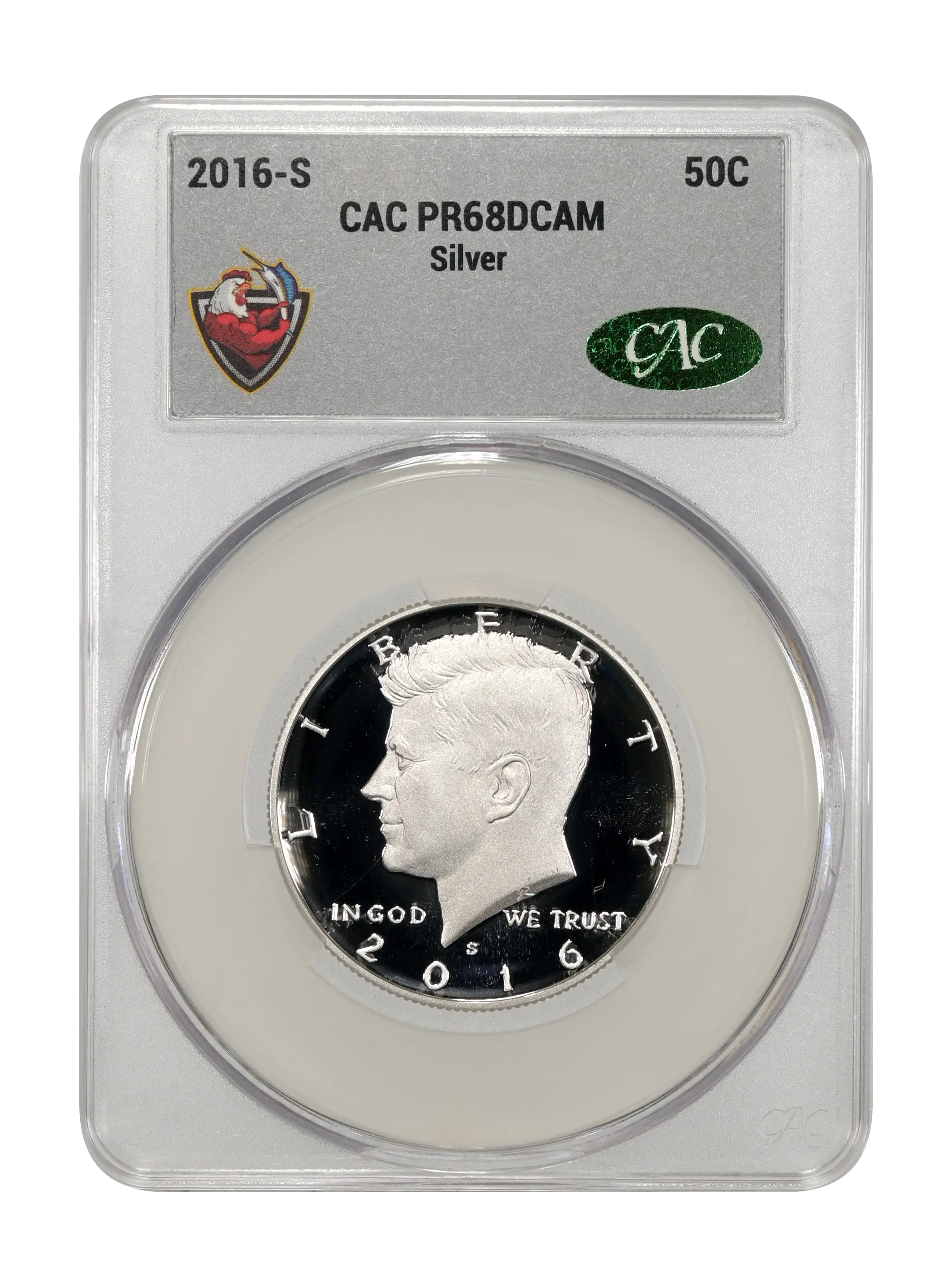 2016-S 50c Silver PR DCAM thumbnail 5