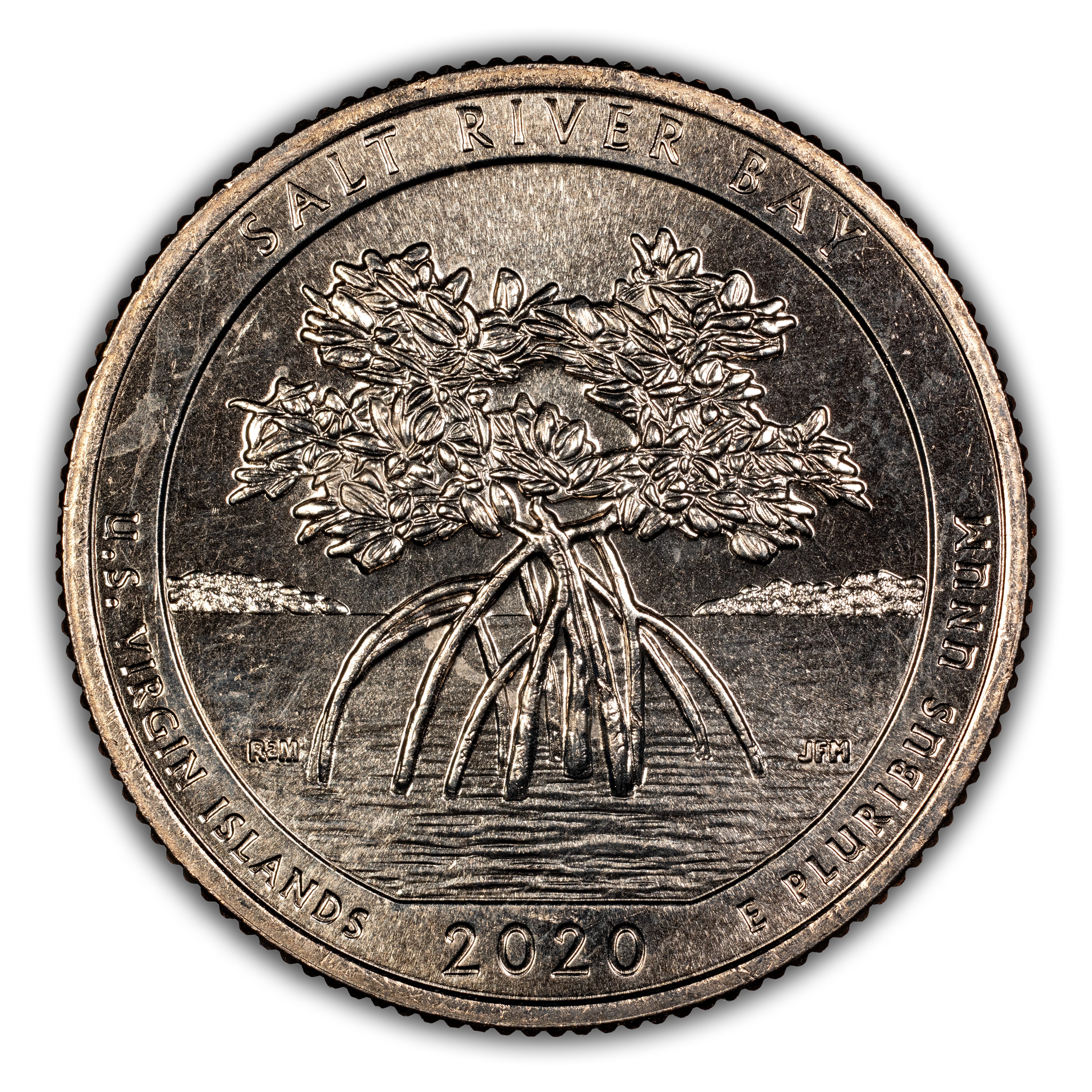 2020-W 25c Salt River Bay, V75 MS