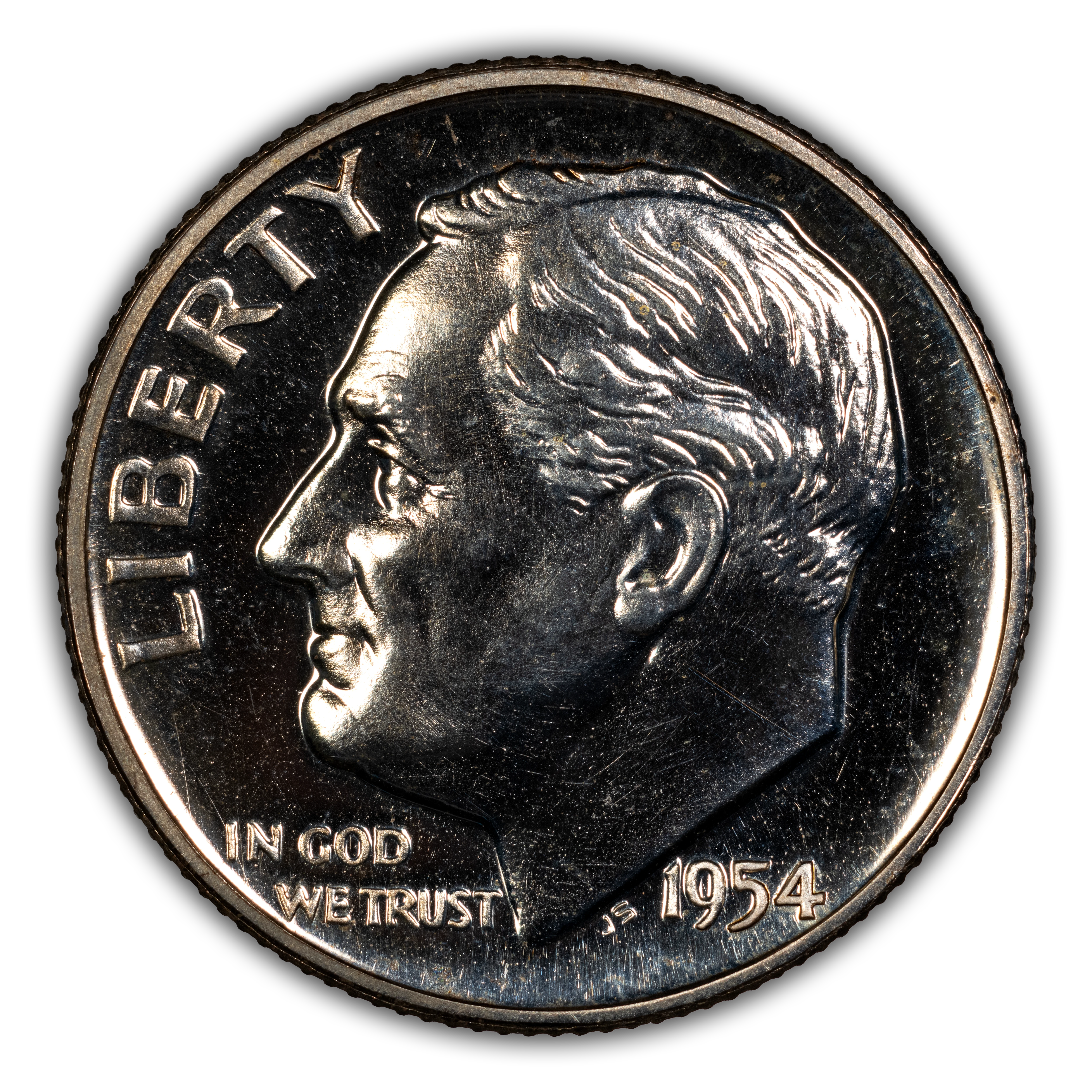Roosevelt Dime Set 10c 1950-1964, Silver, 15 Coins PR thumbnail 17