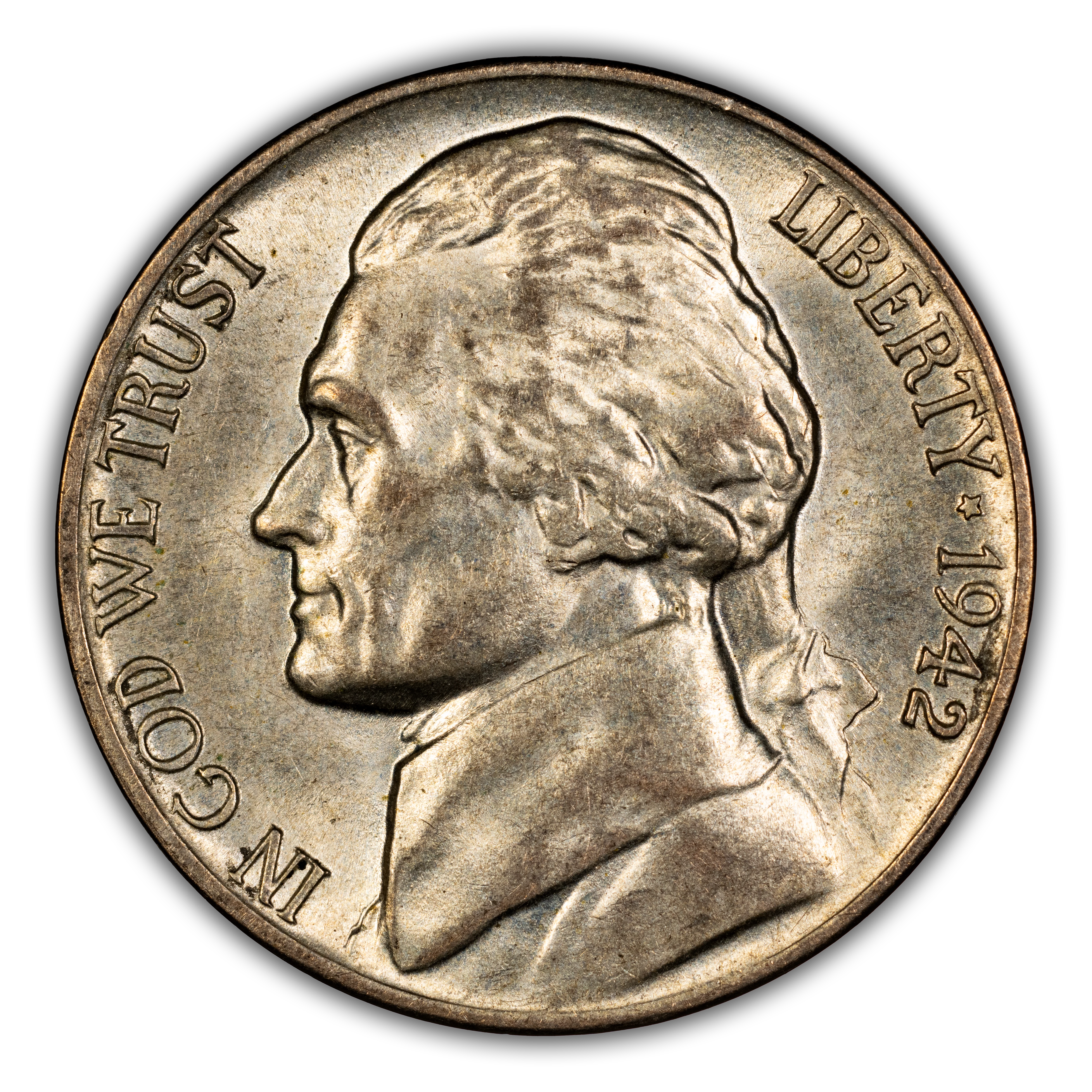 1942-P 5c Type 2, Silver MS thumbnail 3
