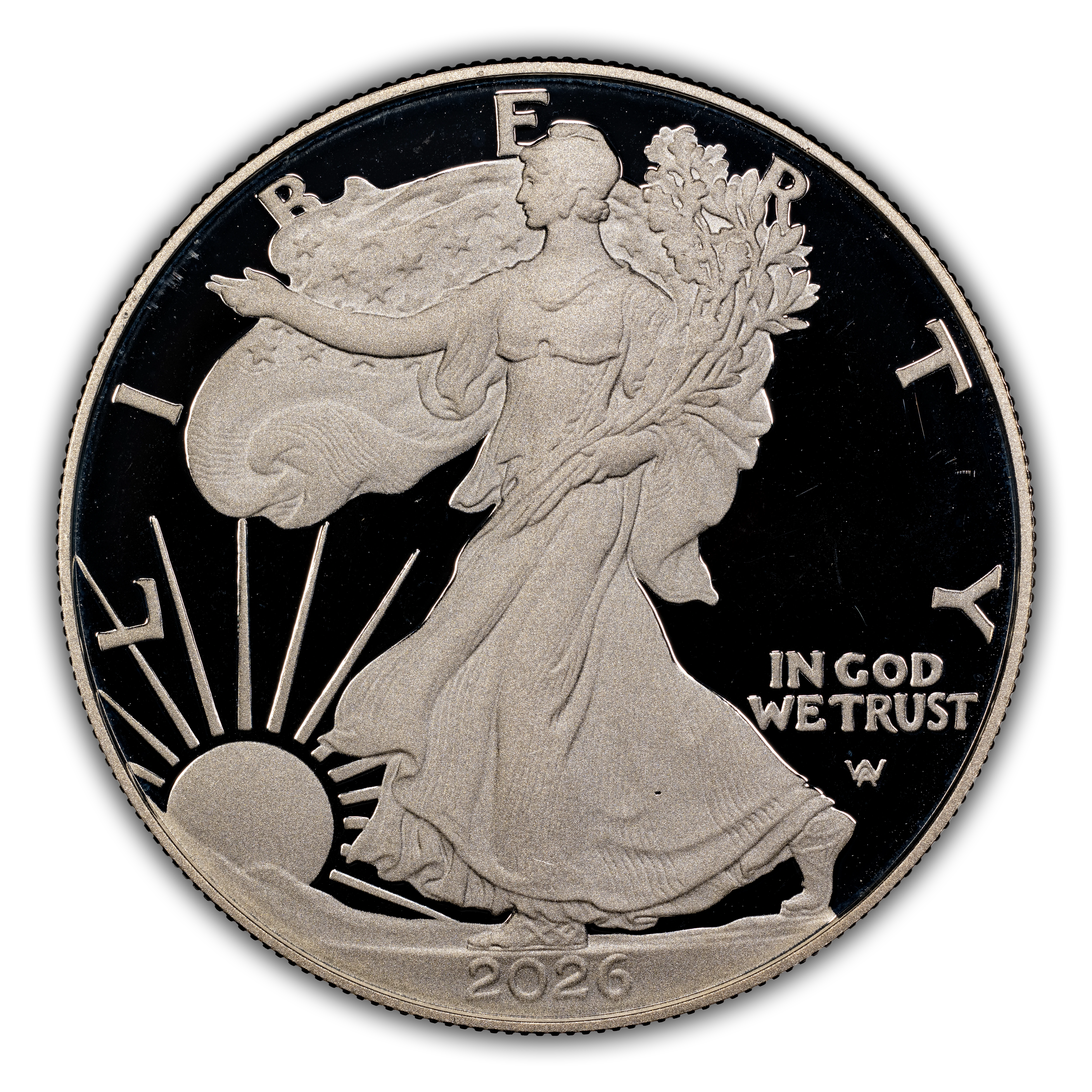 2026-P $1  Silver Eagle PR DCAM thumbnail 5