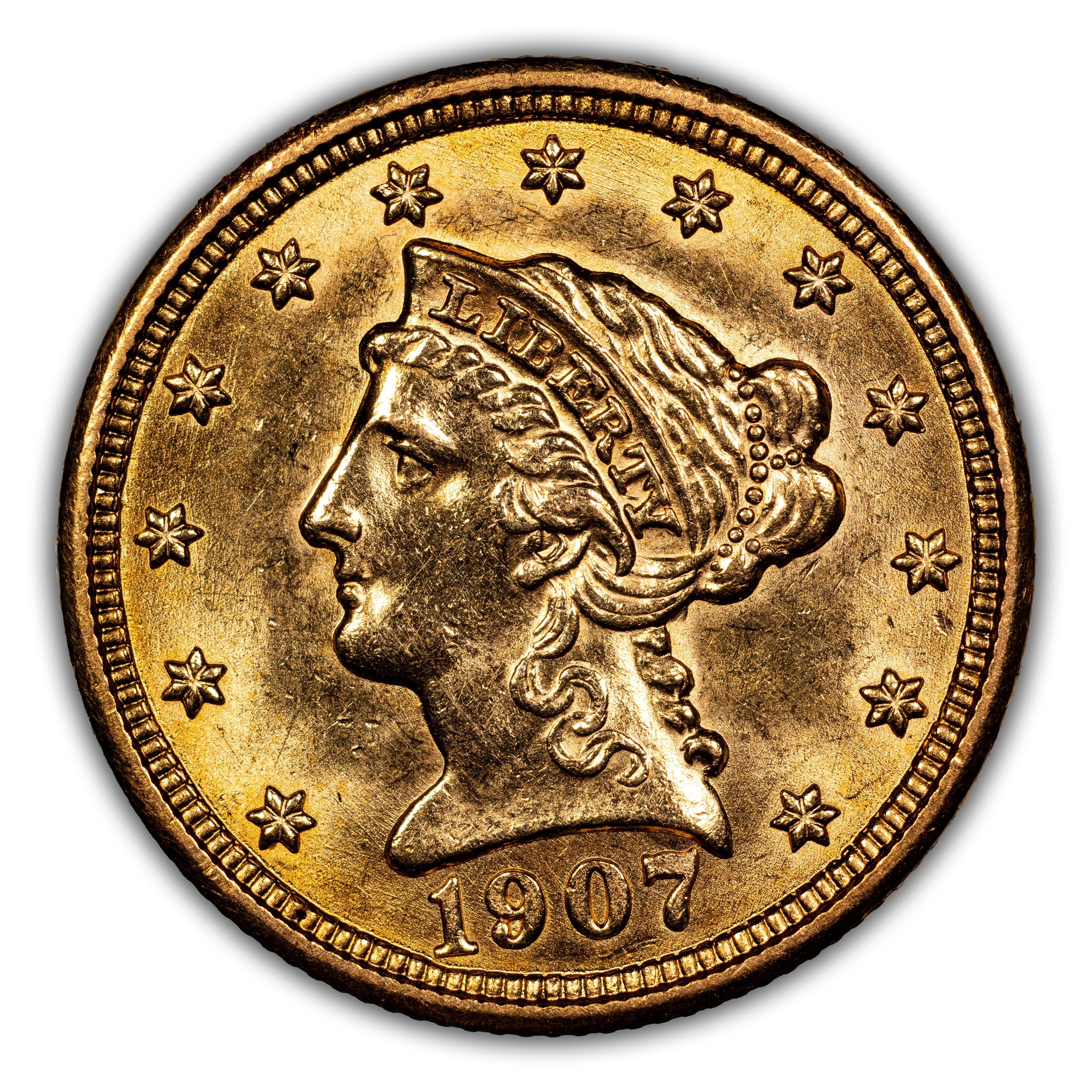 1907 $2 1/2 MS thumbnail 3