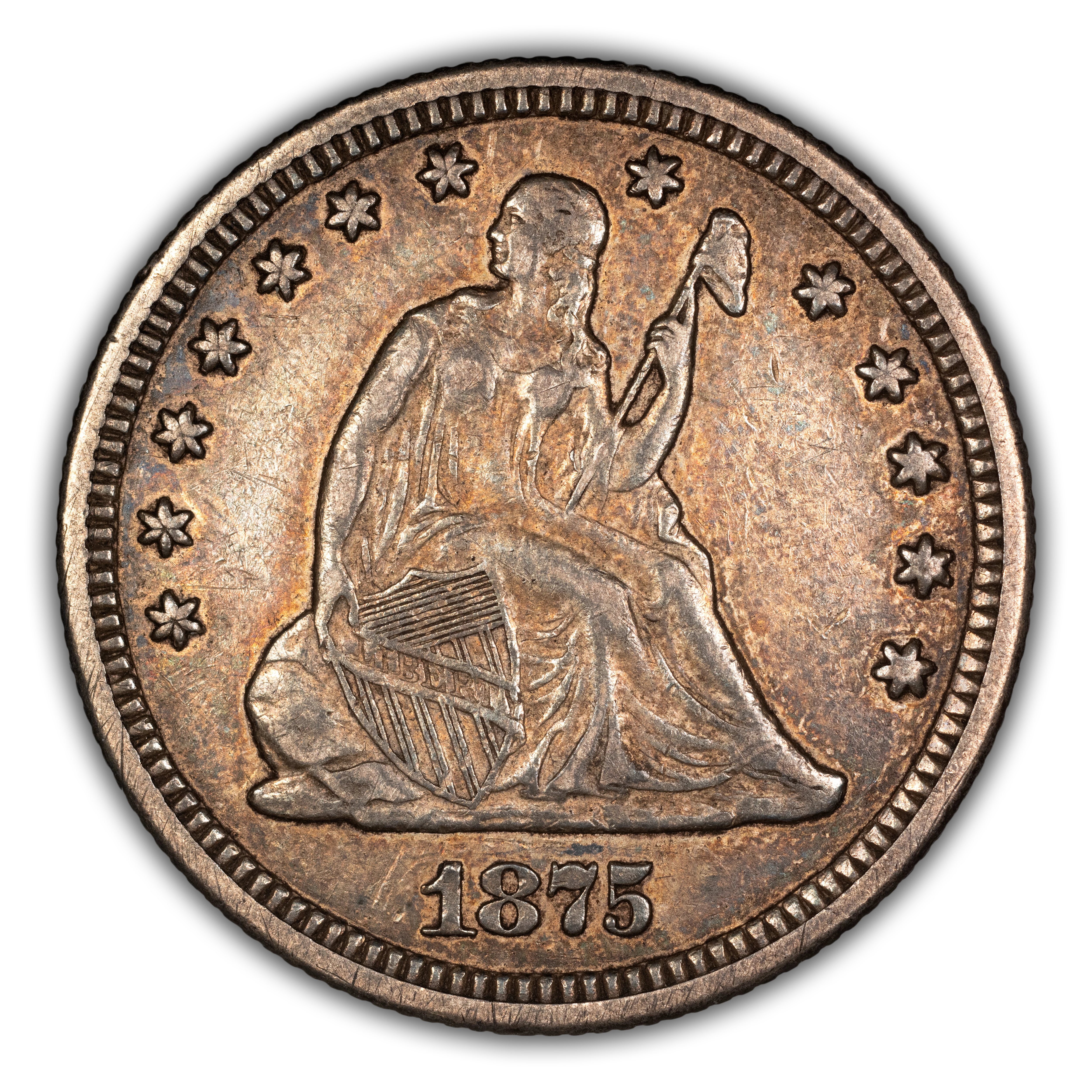 1875-CC 25c MS thumbnail 3