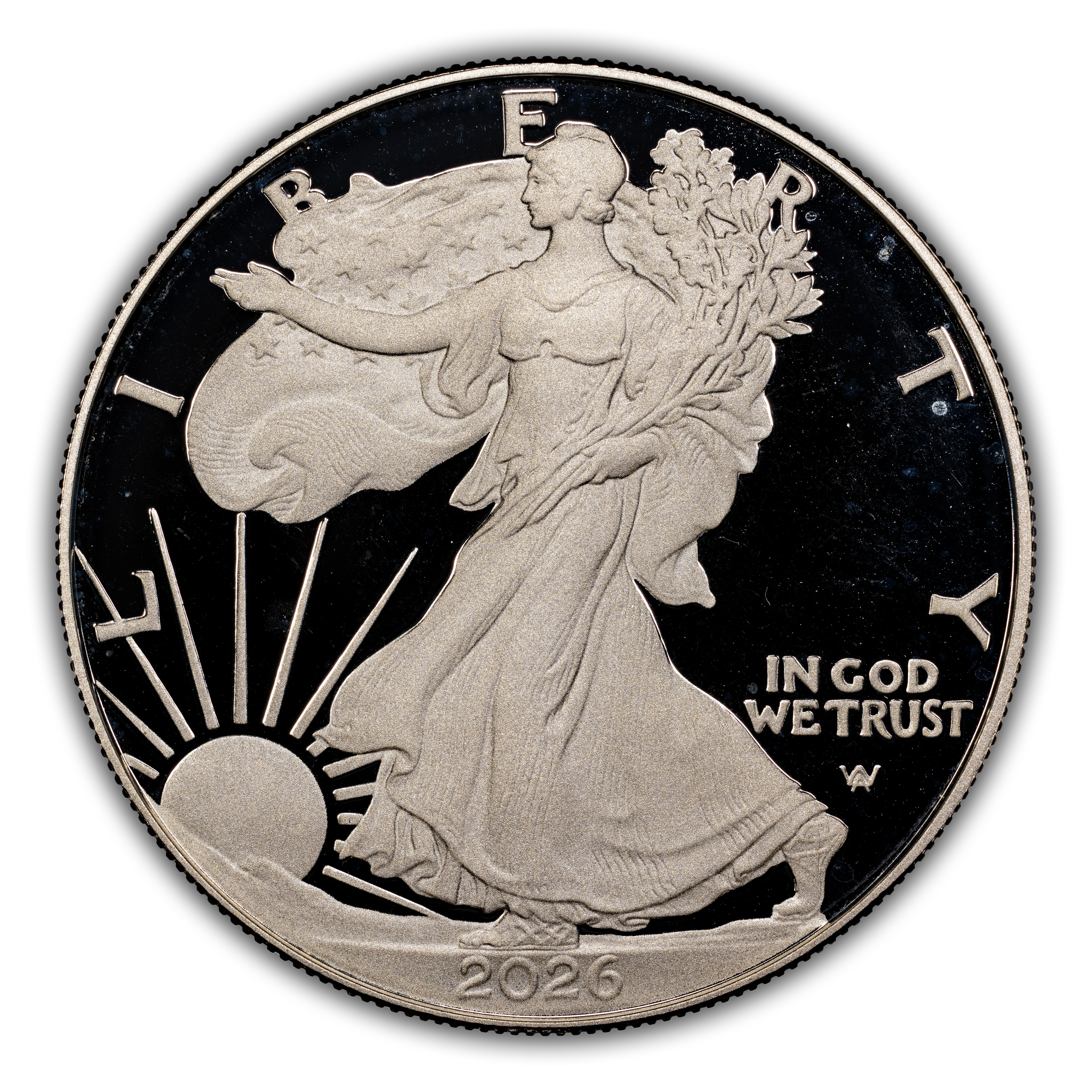 2026-P $1  Silver Eagle PR DCAM thumbnail 4