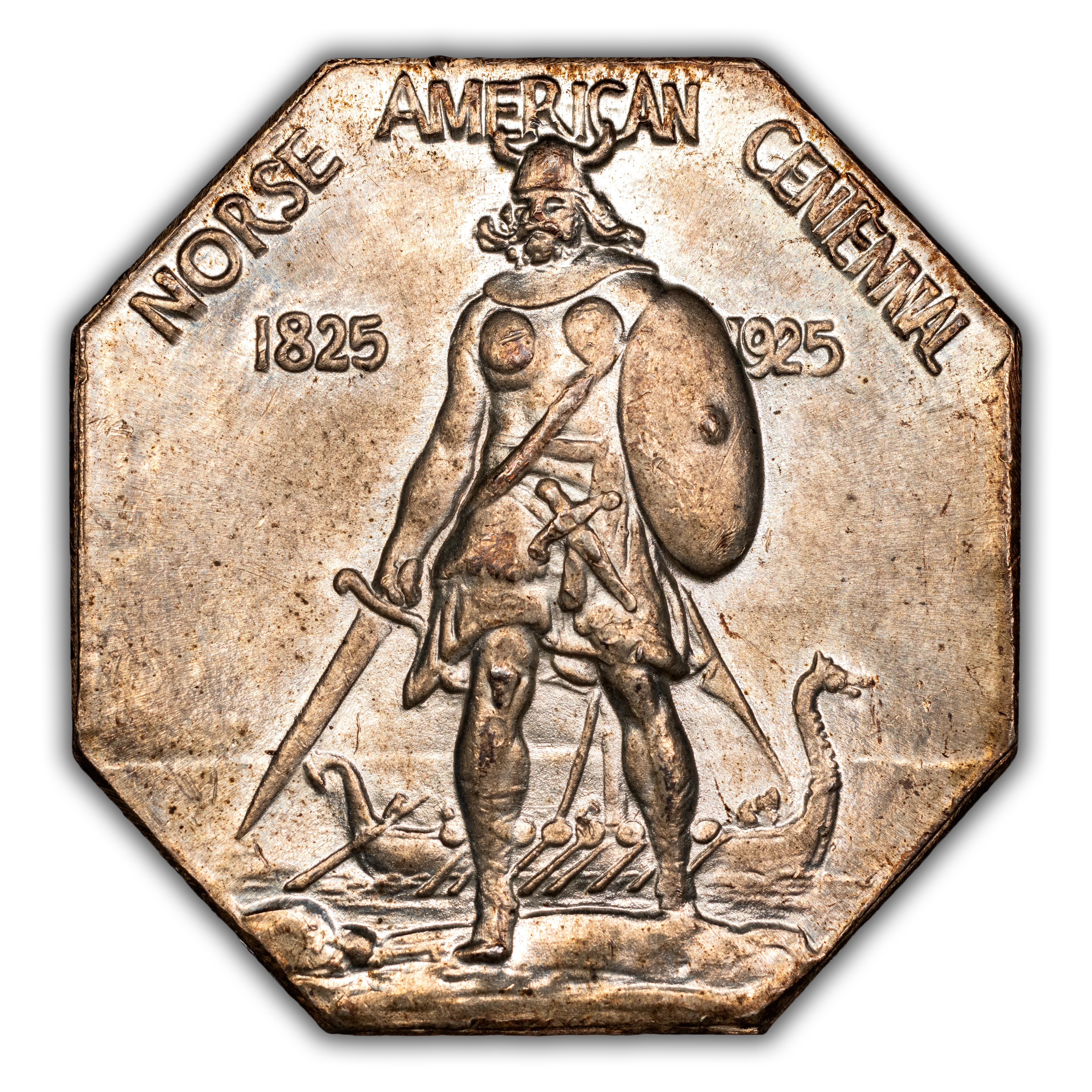 1925 Medal Norse American, Thick MS thumbnail 2
