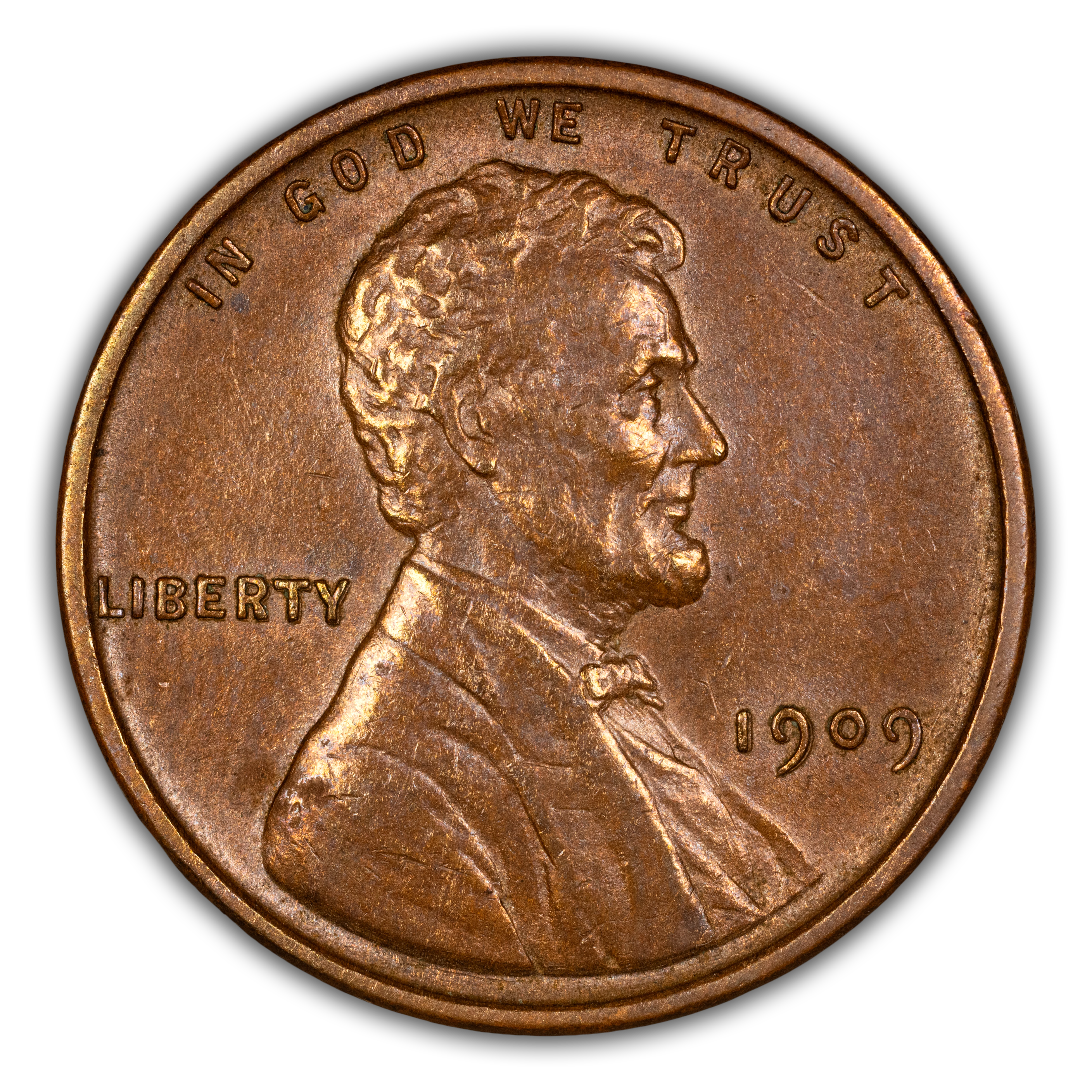 1909 VDB 1c Doubled Die Obverse MS BN