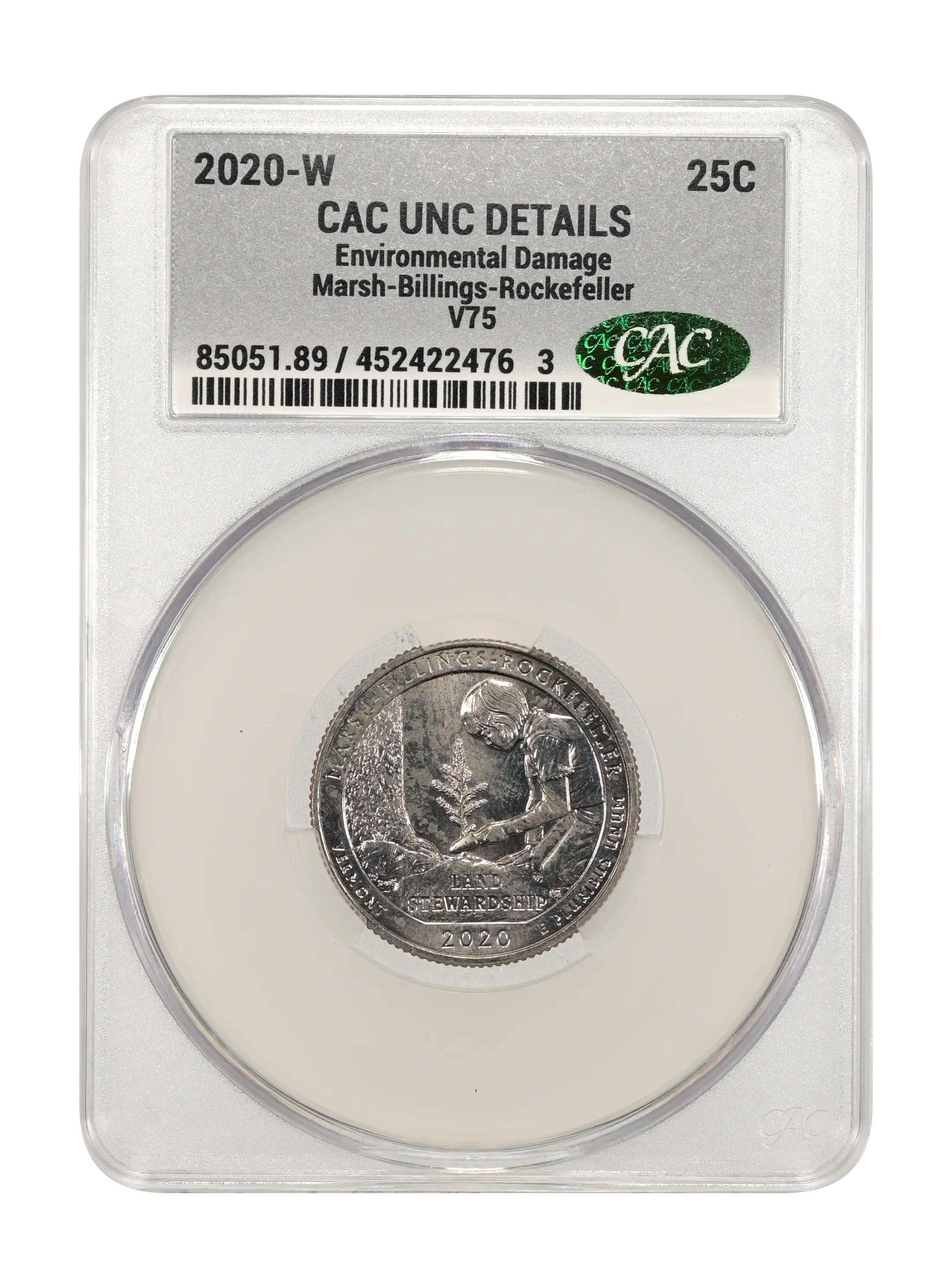 2020-W 25c Marsh-Billings Rockefeller, V75 MS thumbnail 6