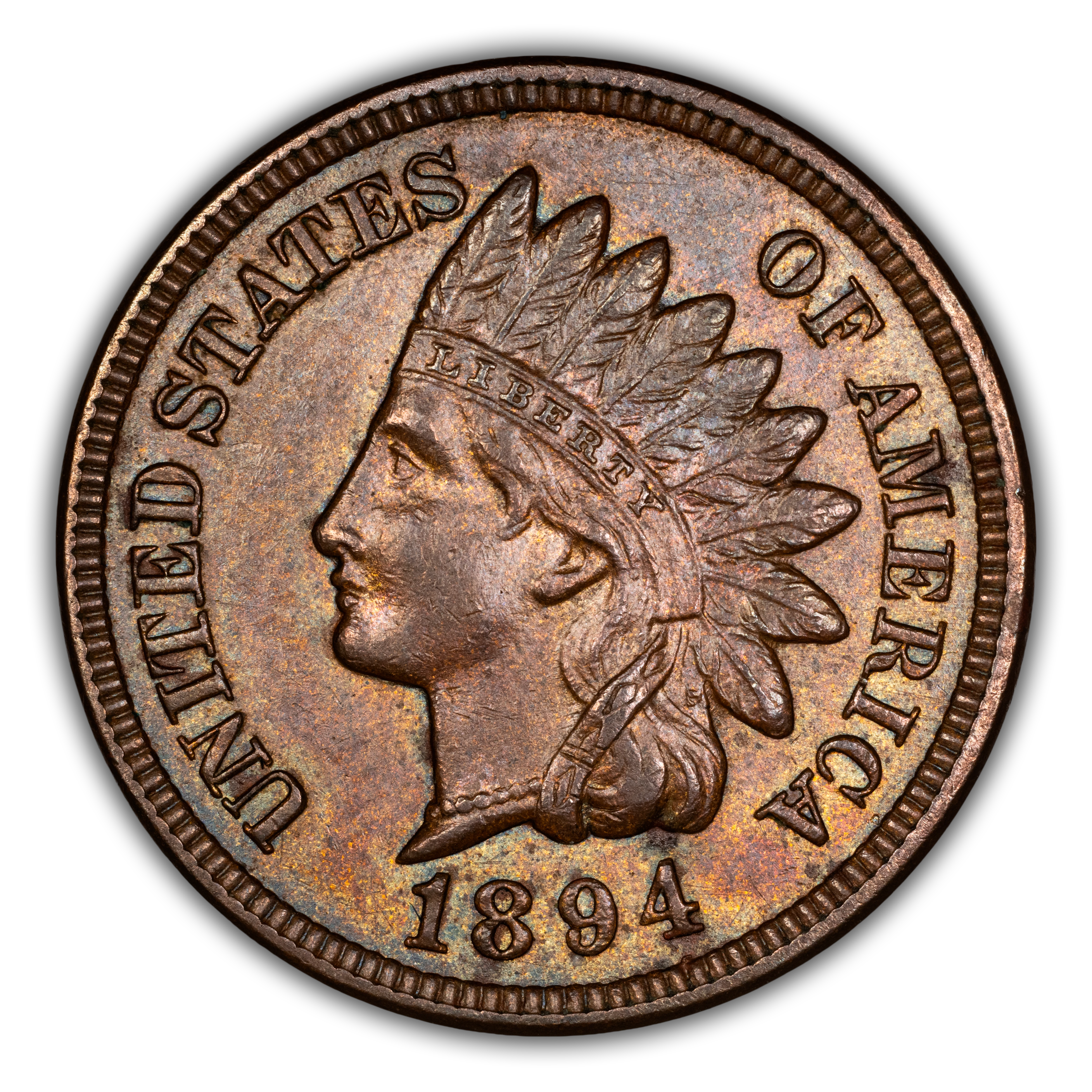 1894 1c Misplaced Digits, FS-402, S-2 MS BN