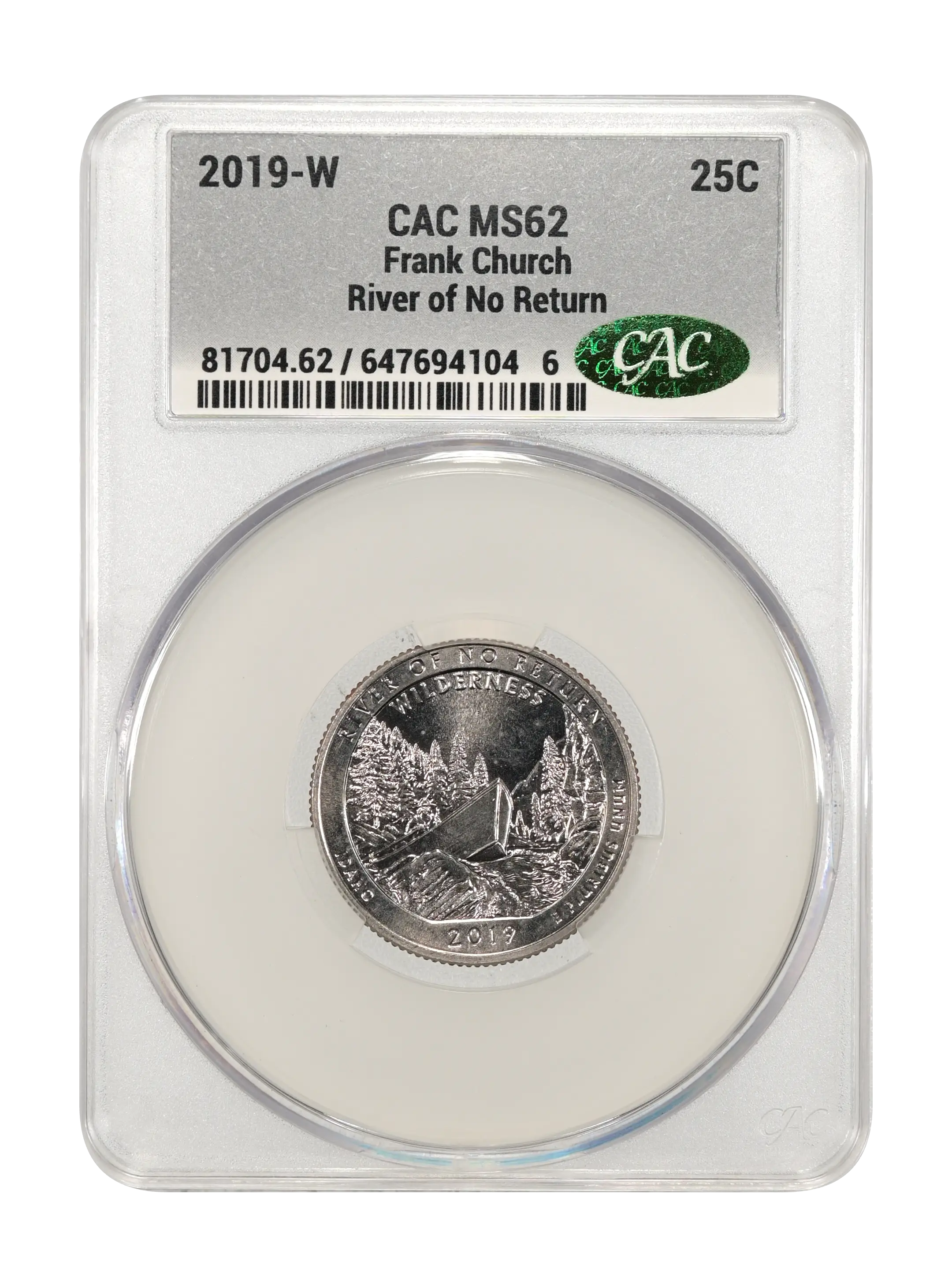 2019-W 25c Frank Church River of No Return MS thumbnail 14