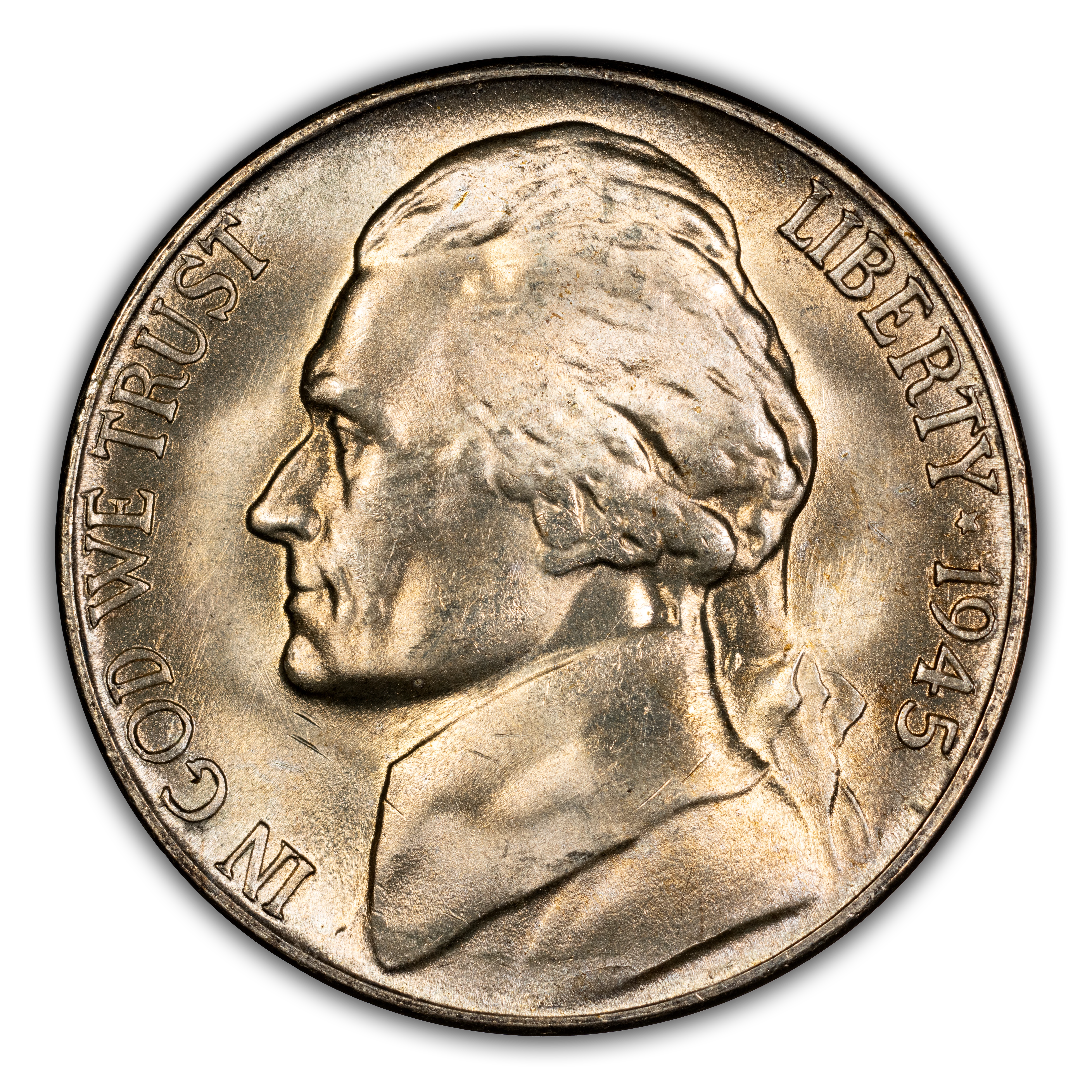 1945-S 5c Silver MS thumbnail 5