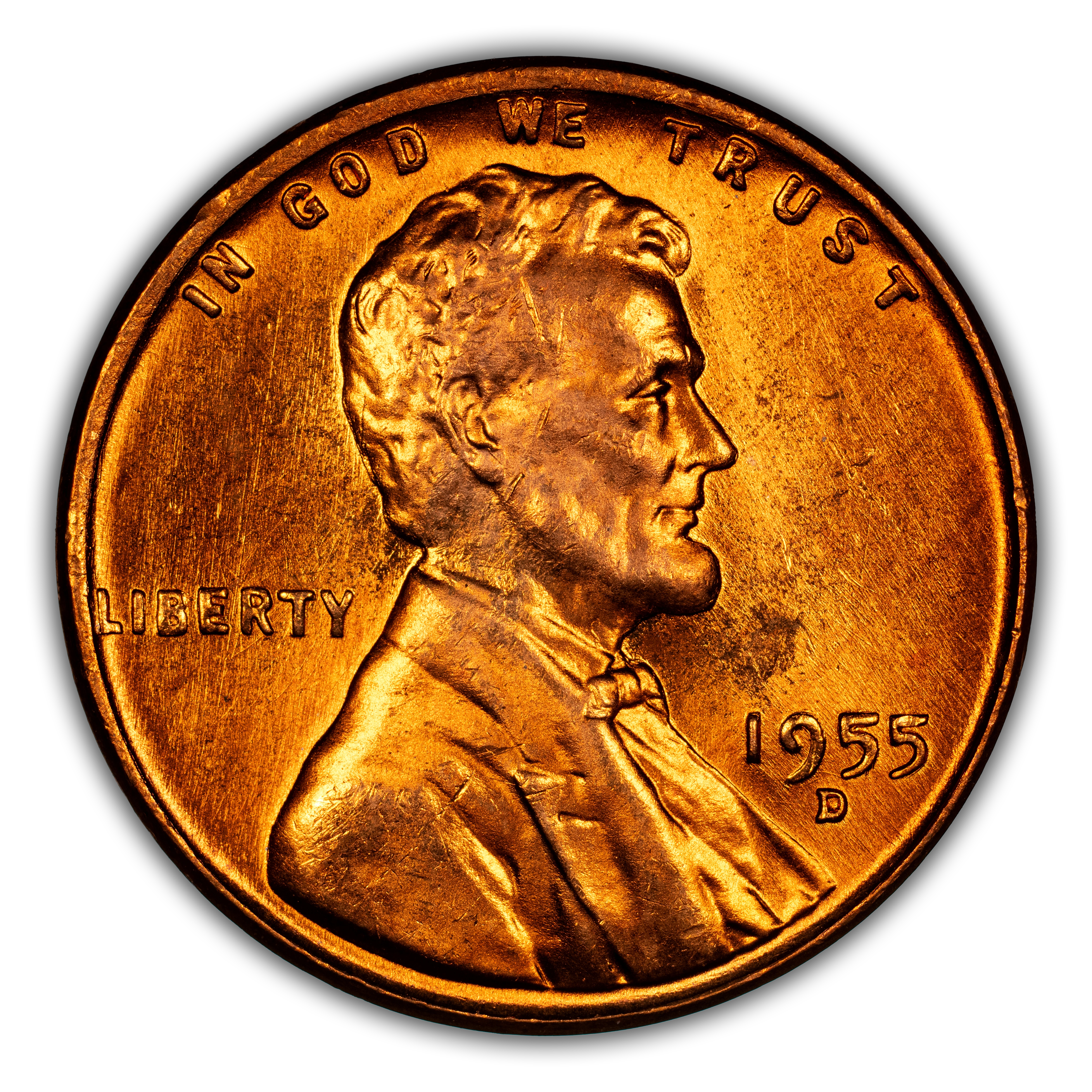 1955-D 1c MS RD thumbnail 3
