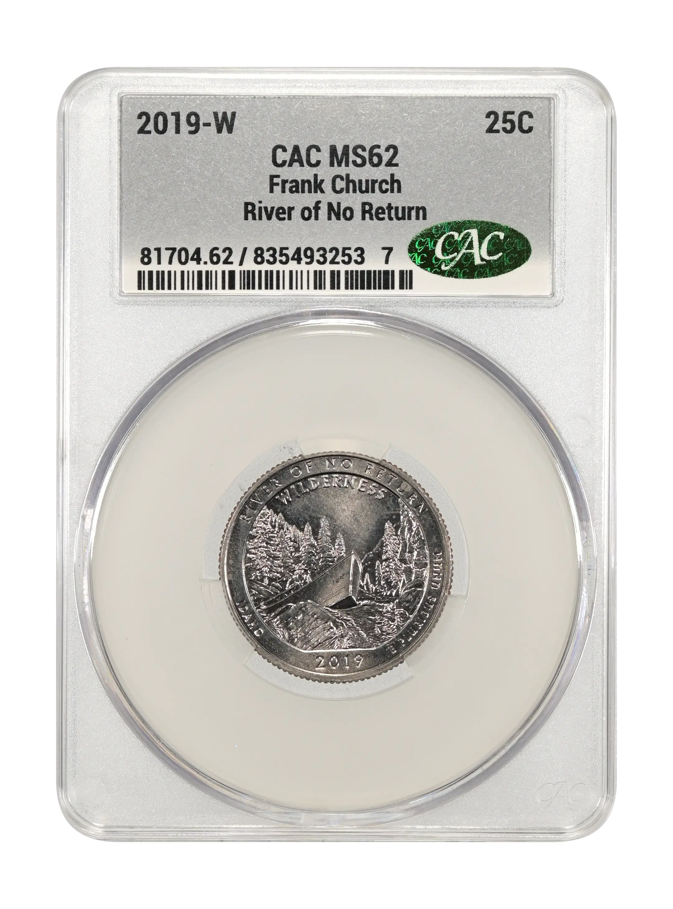 2019-W 25c Frank Church River of No Return MS thumbnail 15