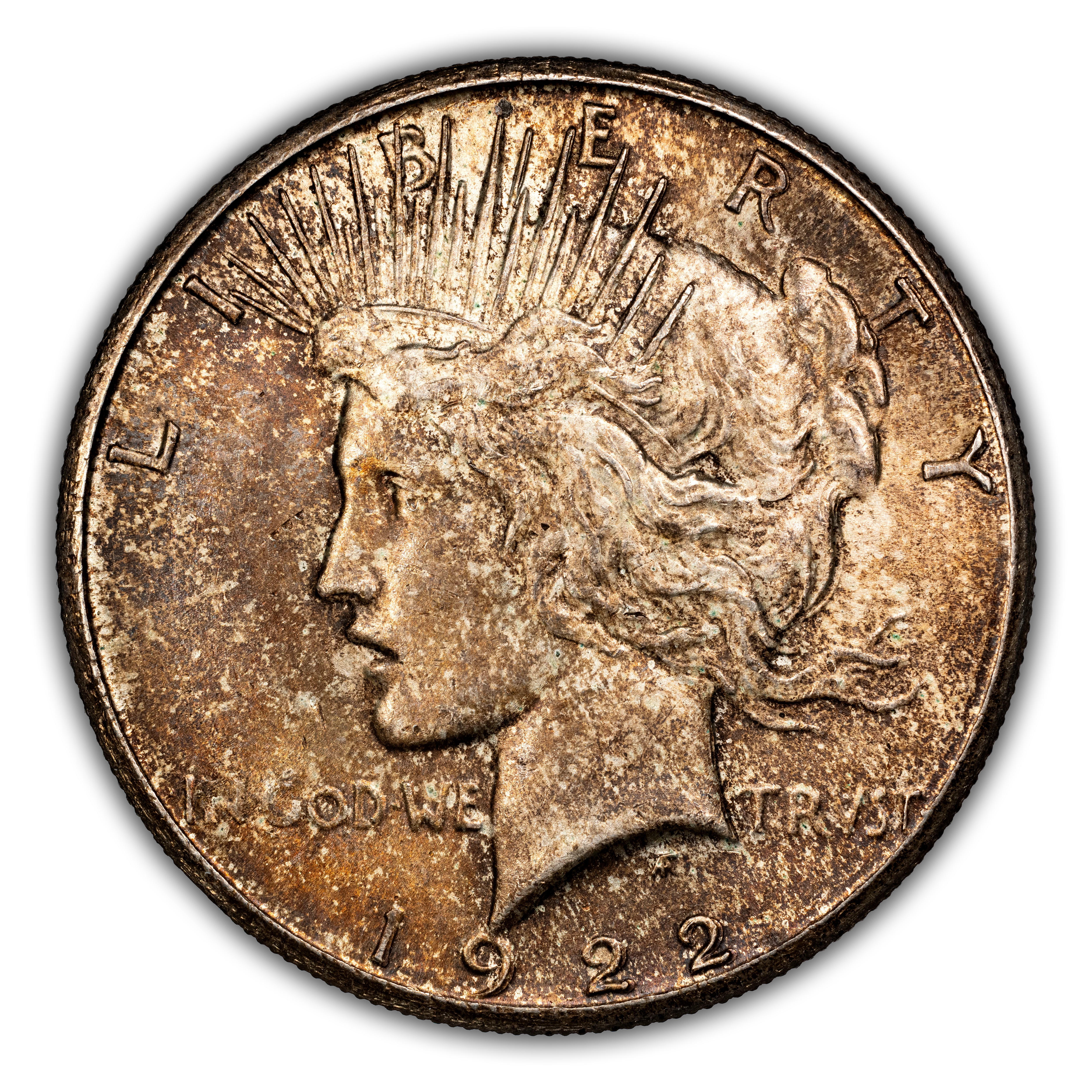 1922-S $1  Triple Clash Spikes, VAM-1E1 MS thumbnail 5