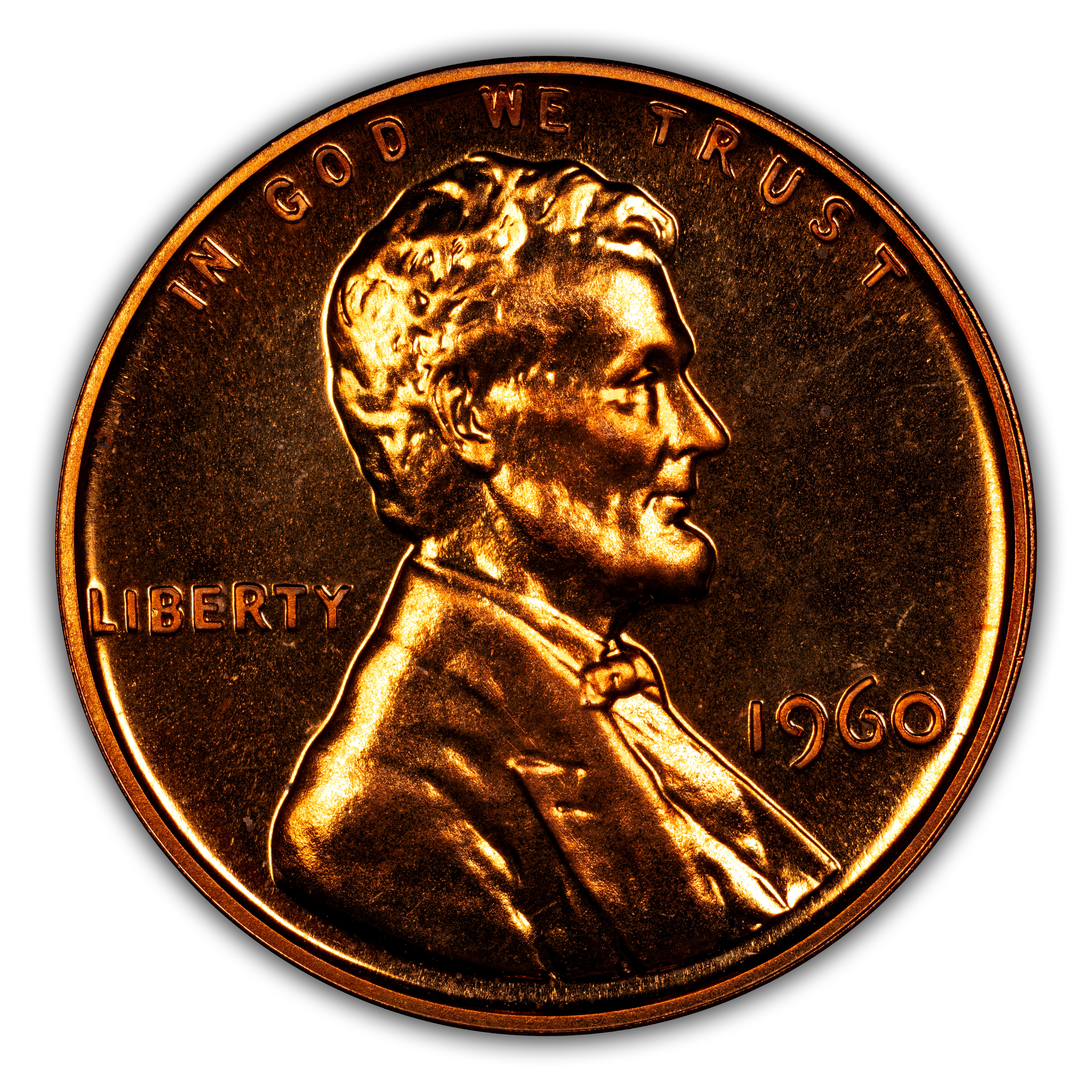 1960 1c Large Date PR BN