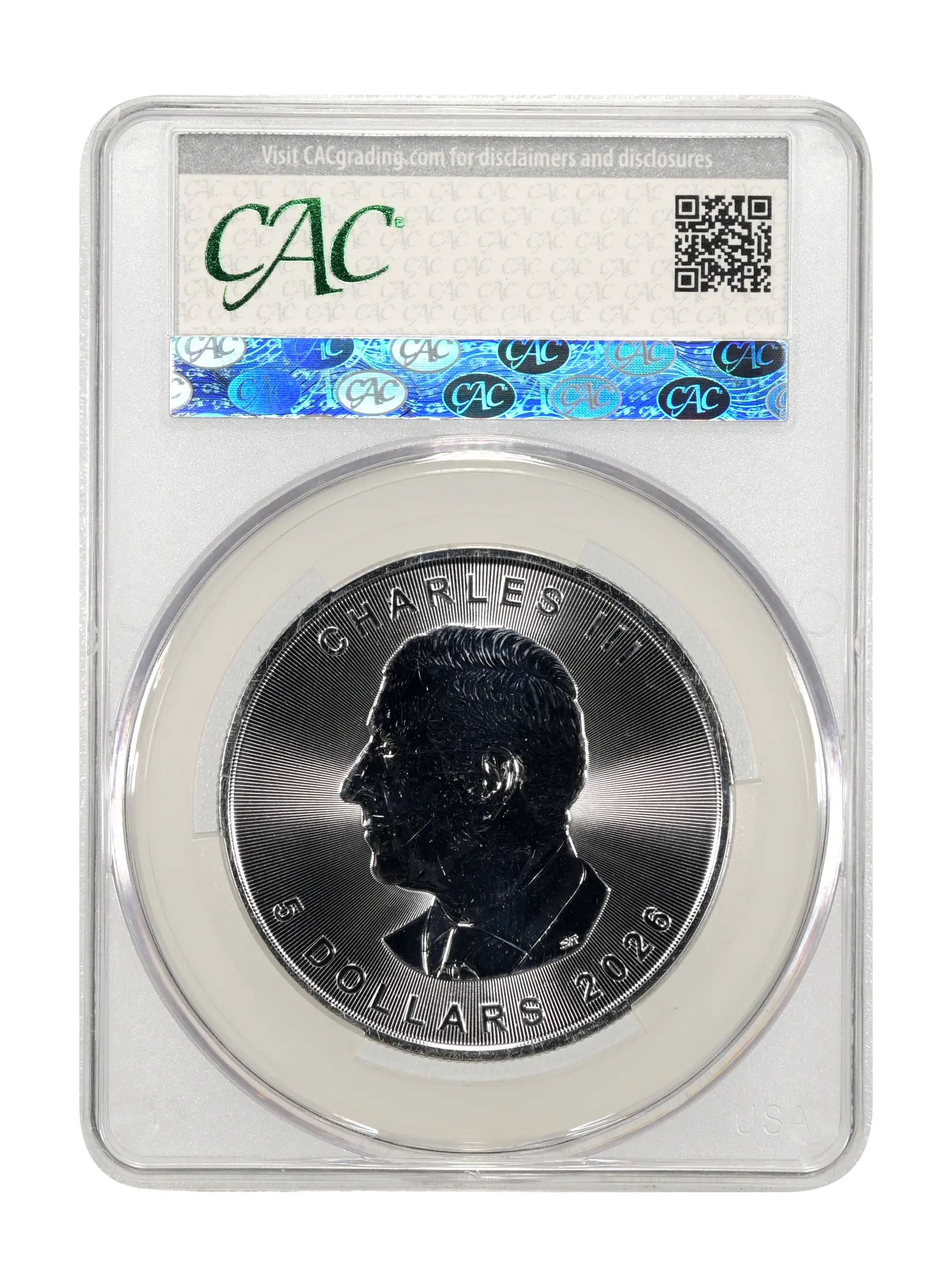 2026 S$5 1oz Silver, Maple Leaf MS thumbnail 10