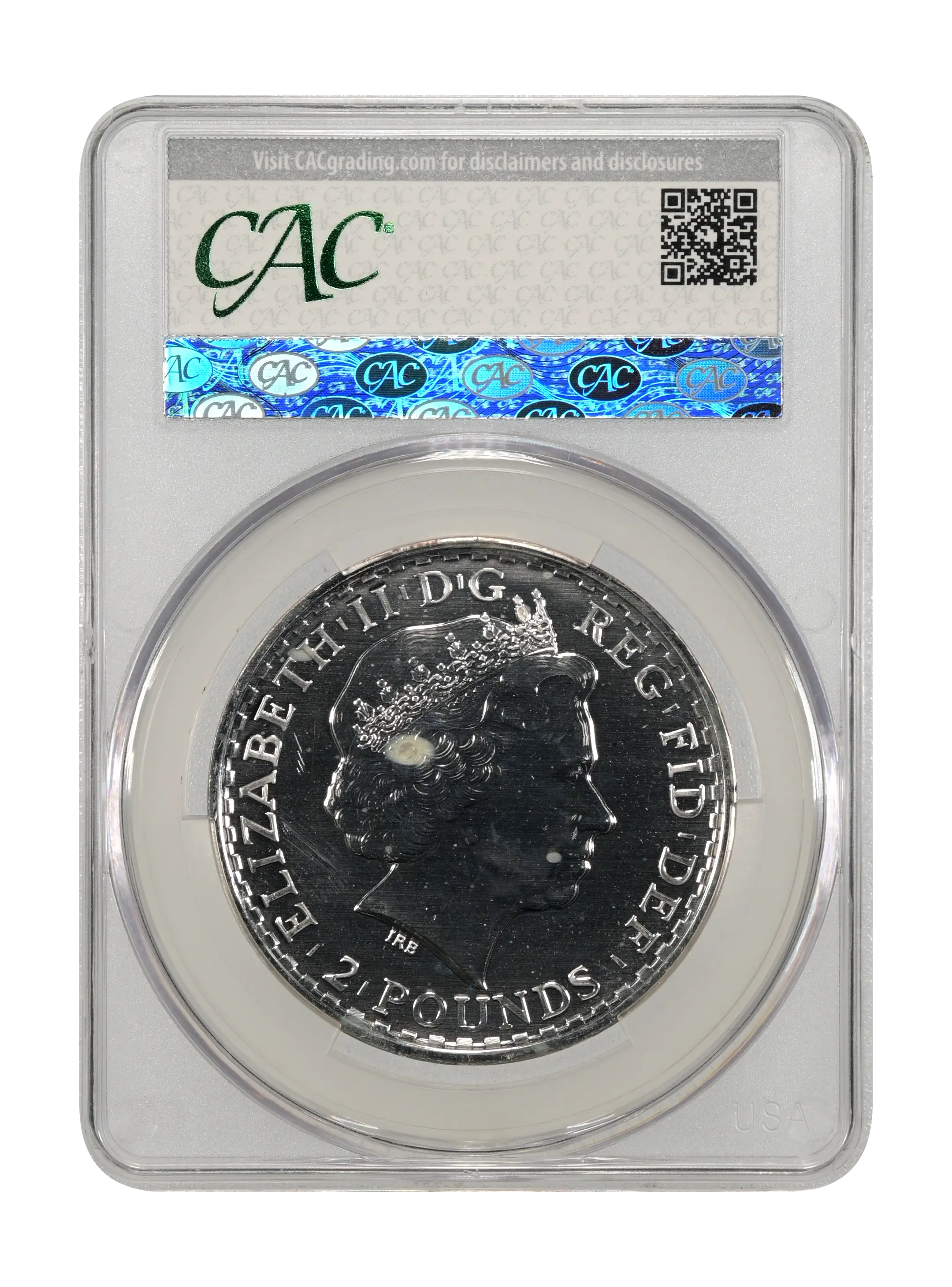 2014 S£2 1 oz Silver, Britannia MS thumbnail 4