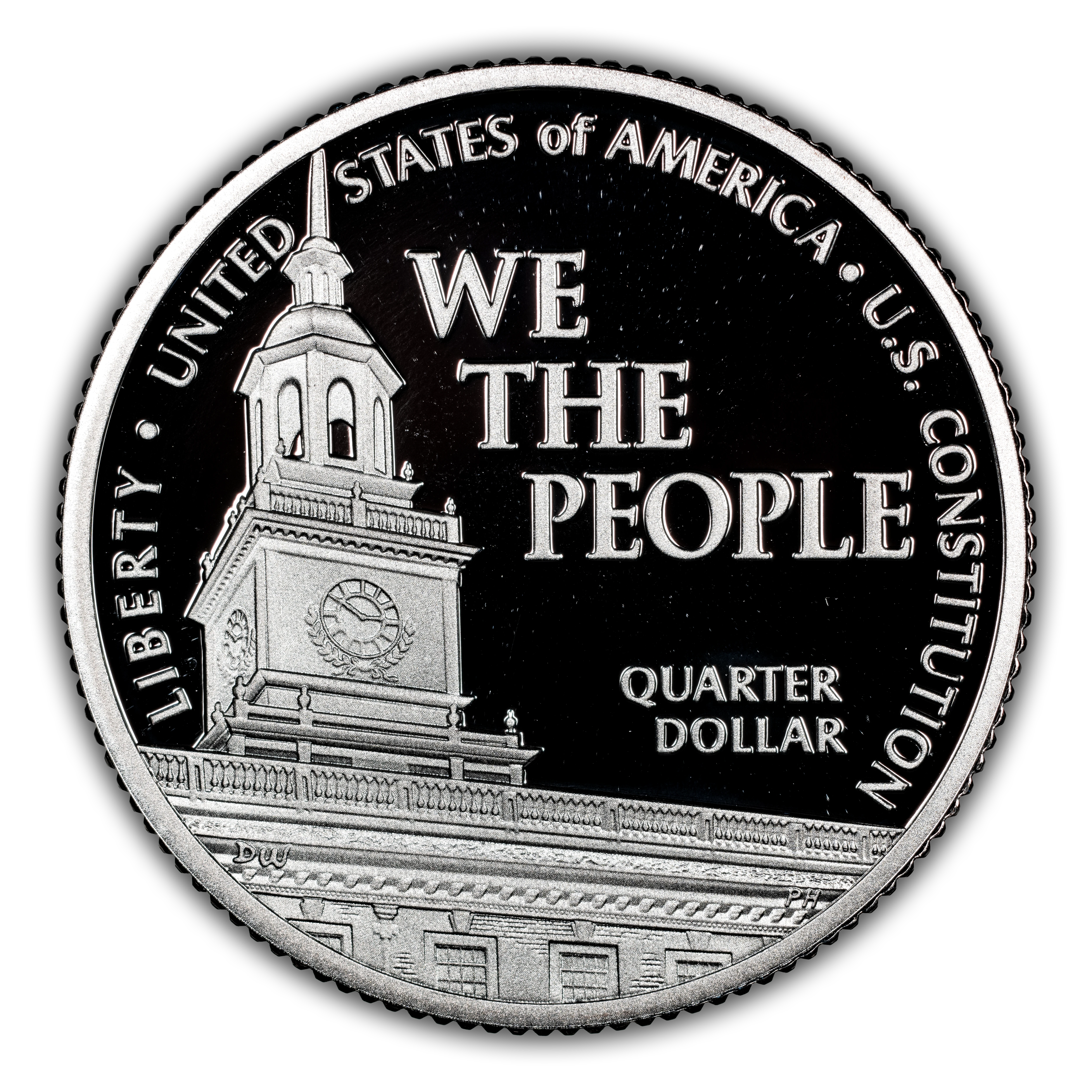 1776~2026-S 25c Roll U.S. Constitution, Silver, 40 Coins PR thumbnail 17