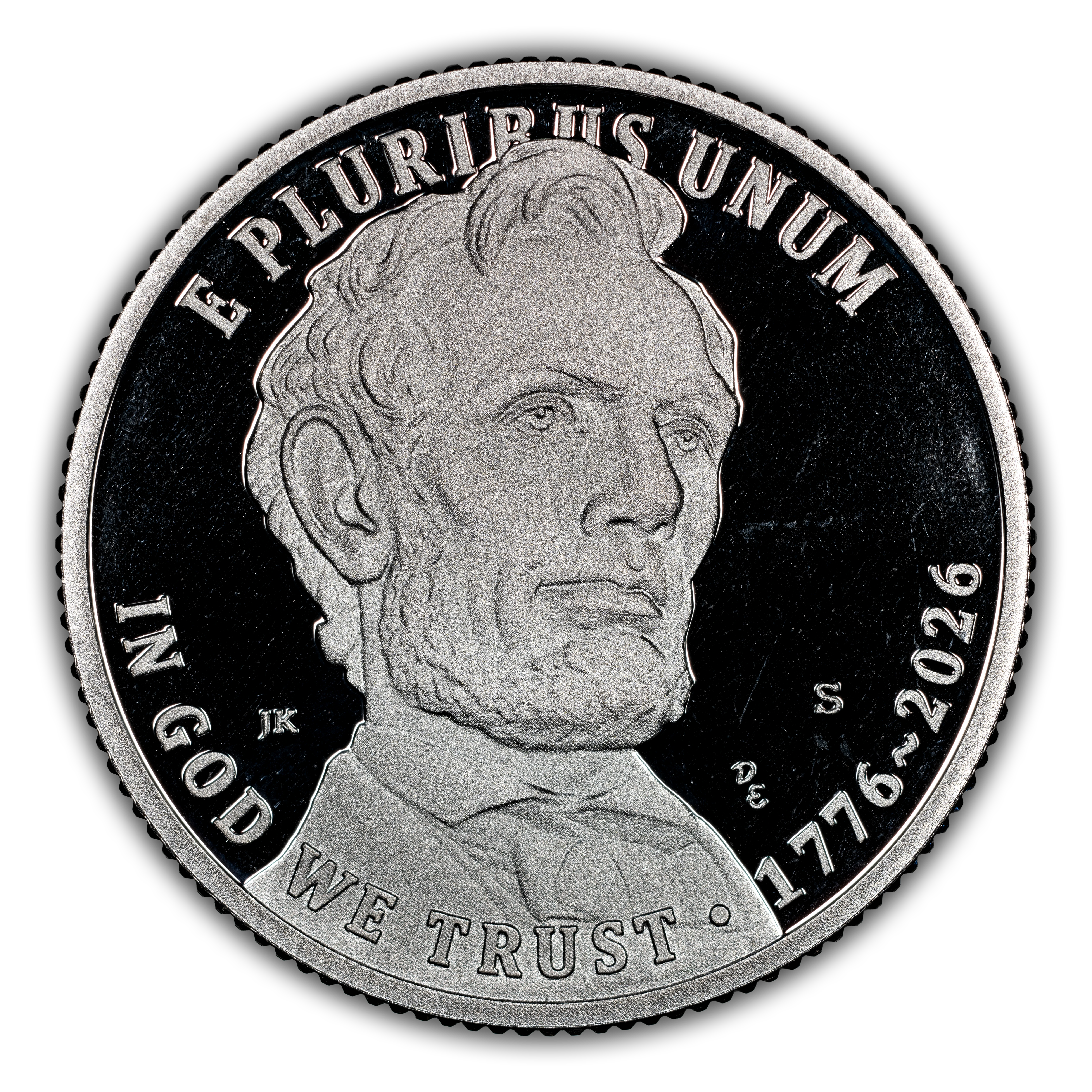 Image for 1776~2026-S 25c Roll Gettysburg Address, Silver, 40 Coins PR