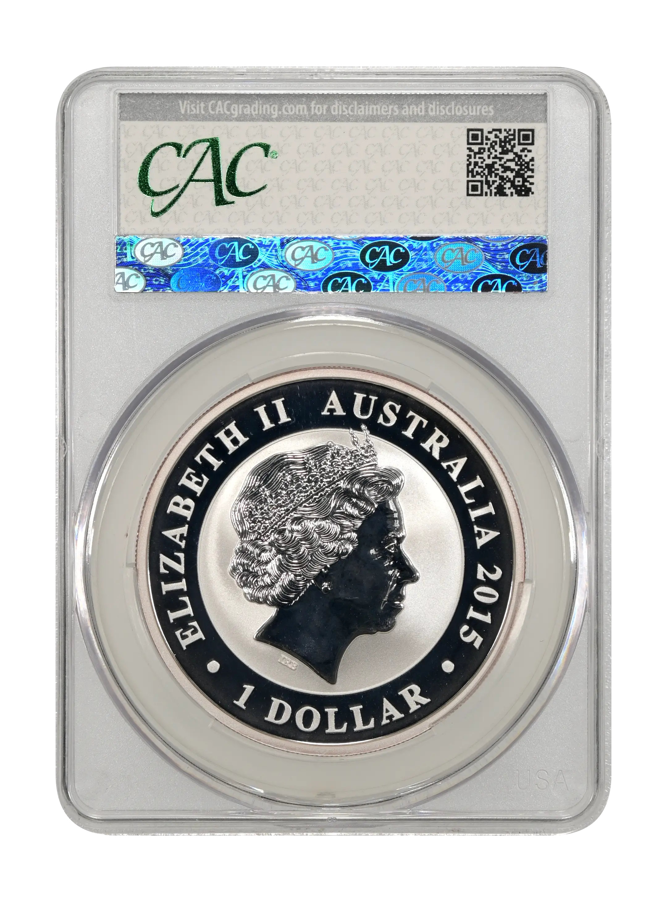 2015-P S$1 1oz Silver, Kookaburra MS thumbnail 5