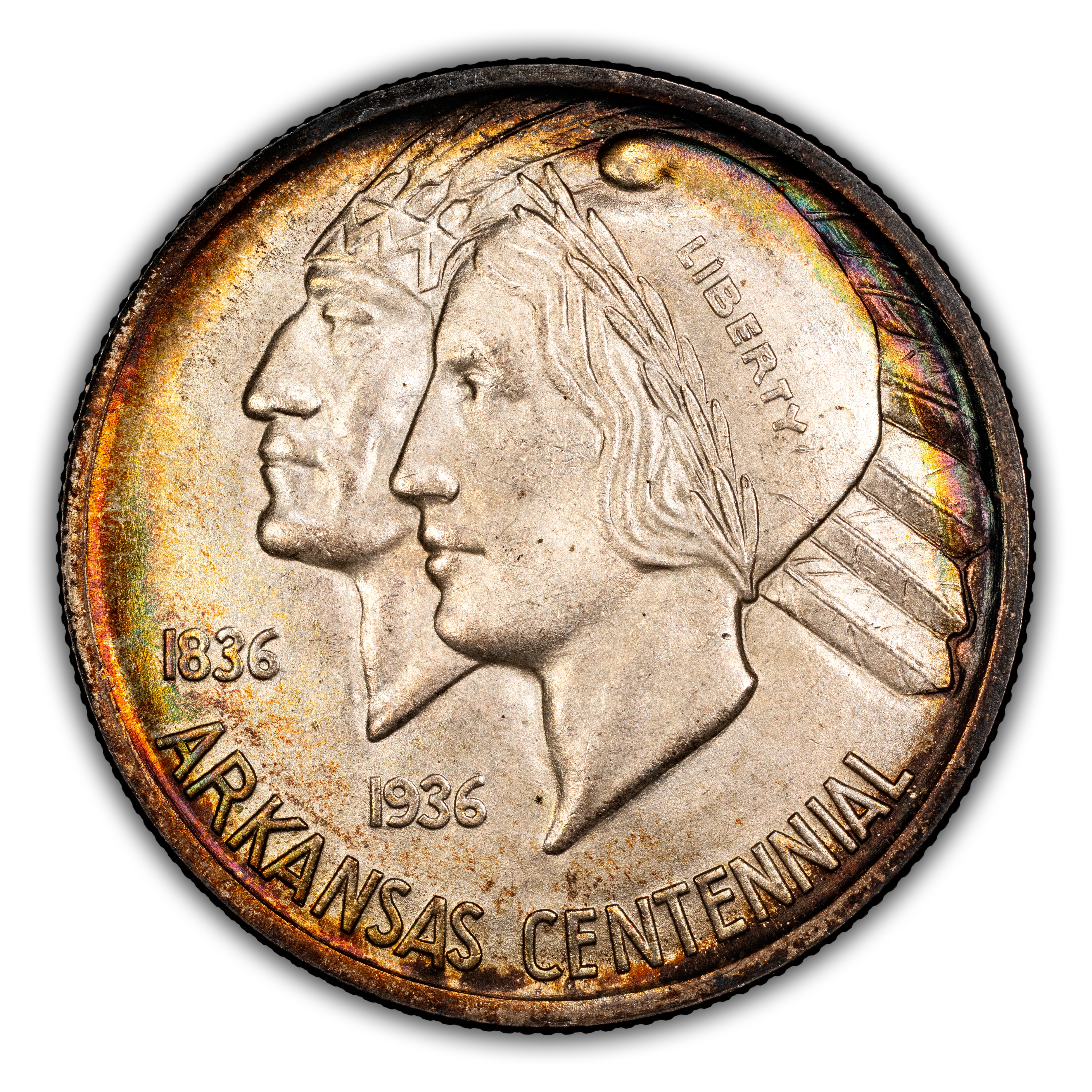 1936 50c Arkansas MS thumbnail 3