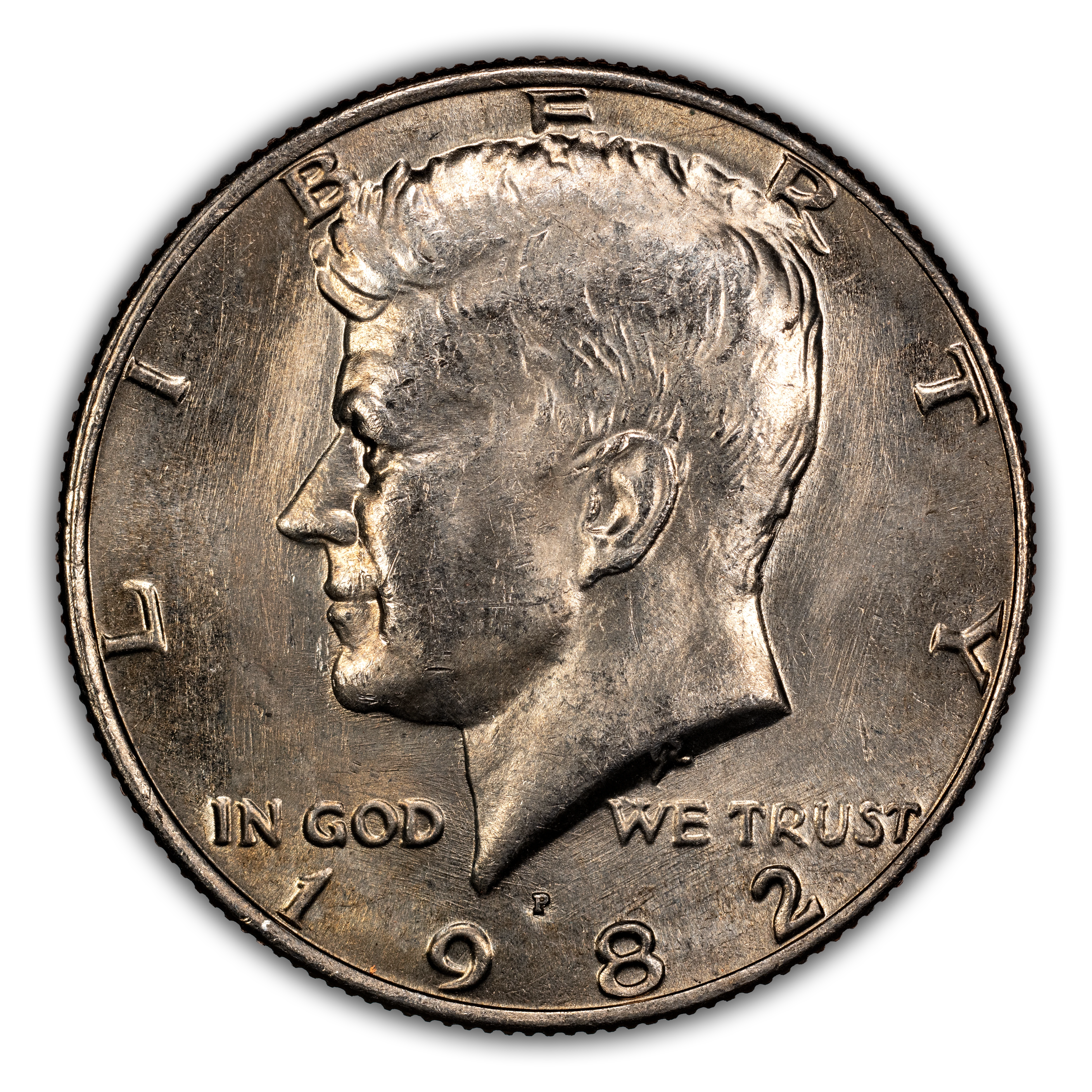 1982-P 50c Missing Designer's Initials, FS-901 MS thumbnail 2