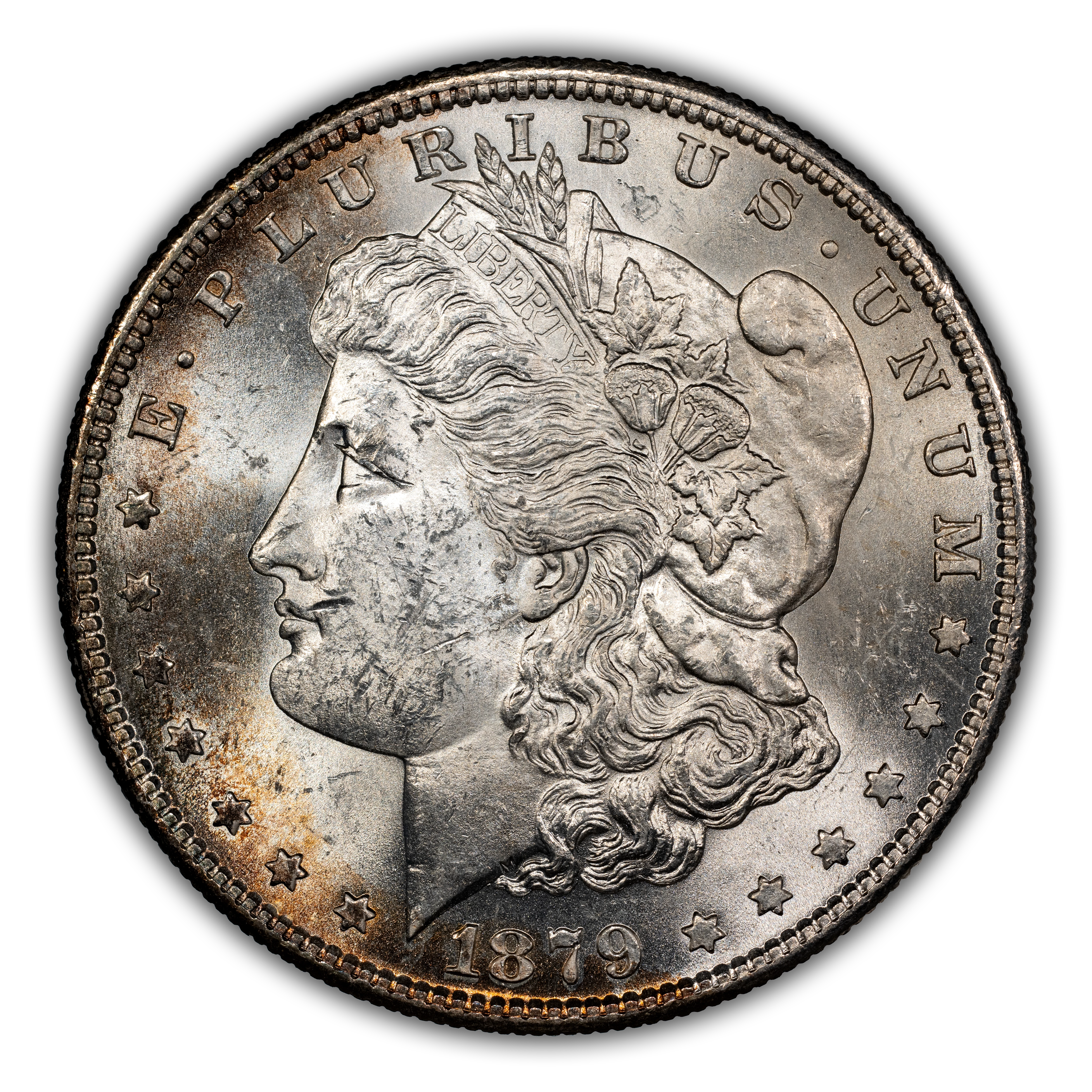 1879-S $1  Doubled Cap Top, Clashed, VAM-151A MS thumbnail 6