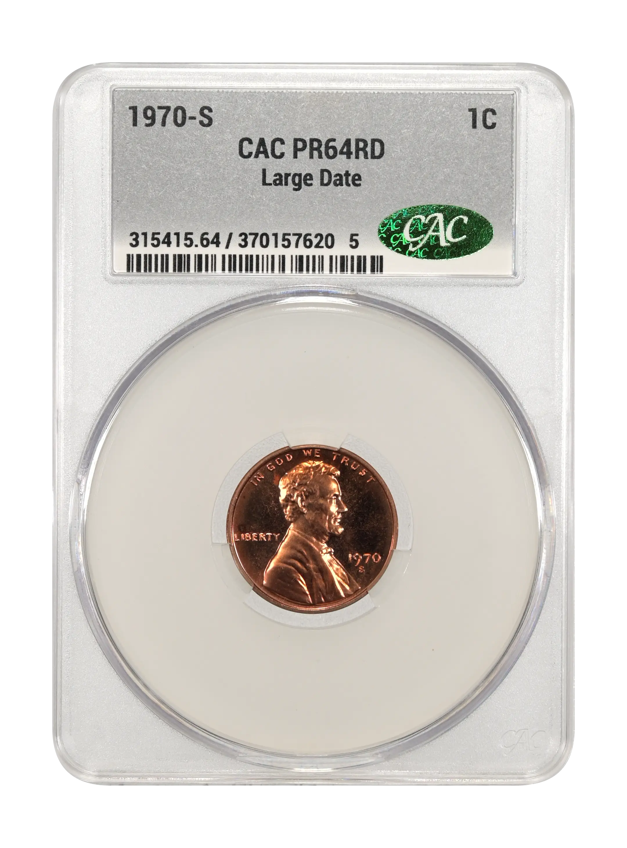 1970-S 1c Large Date PR RD thumbnail 6