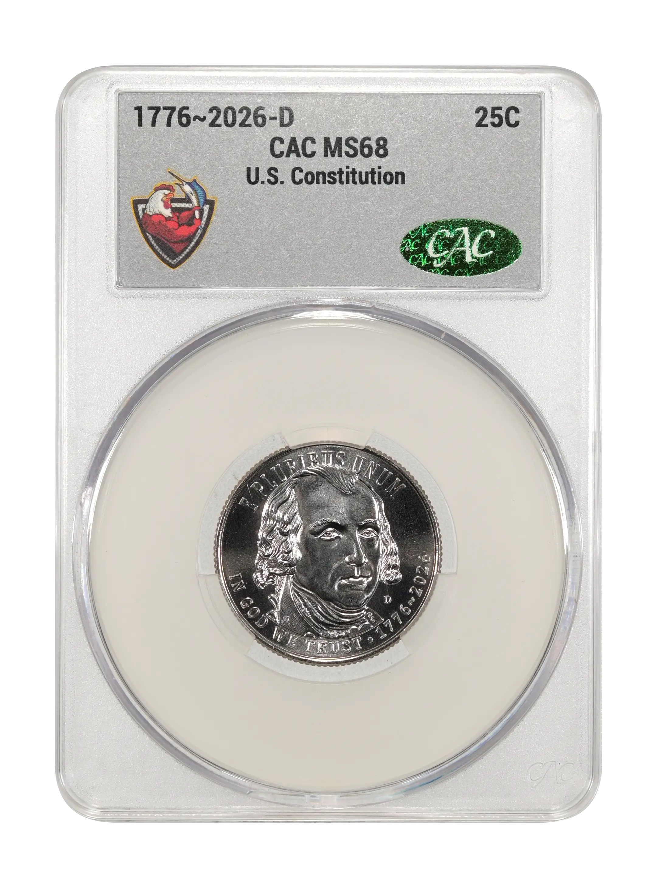 1776~2026-D 25c U.S. Constitution MS thumbnail 5