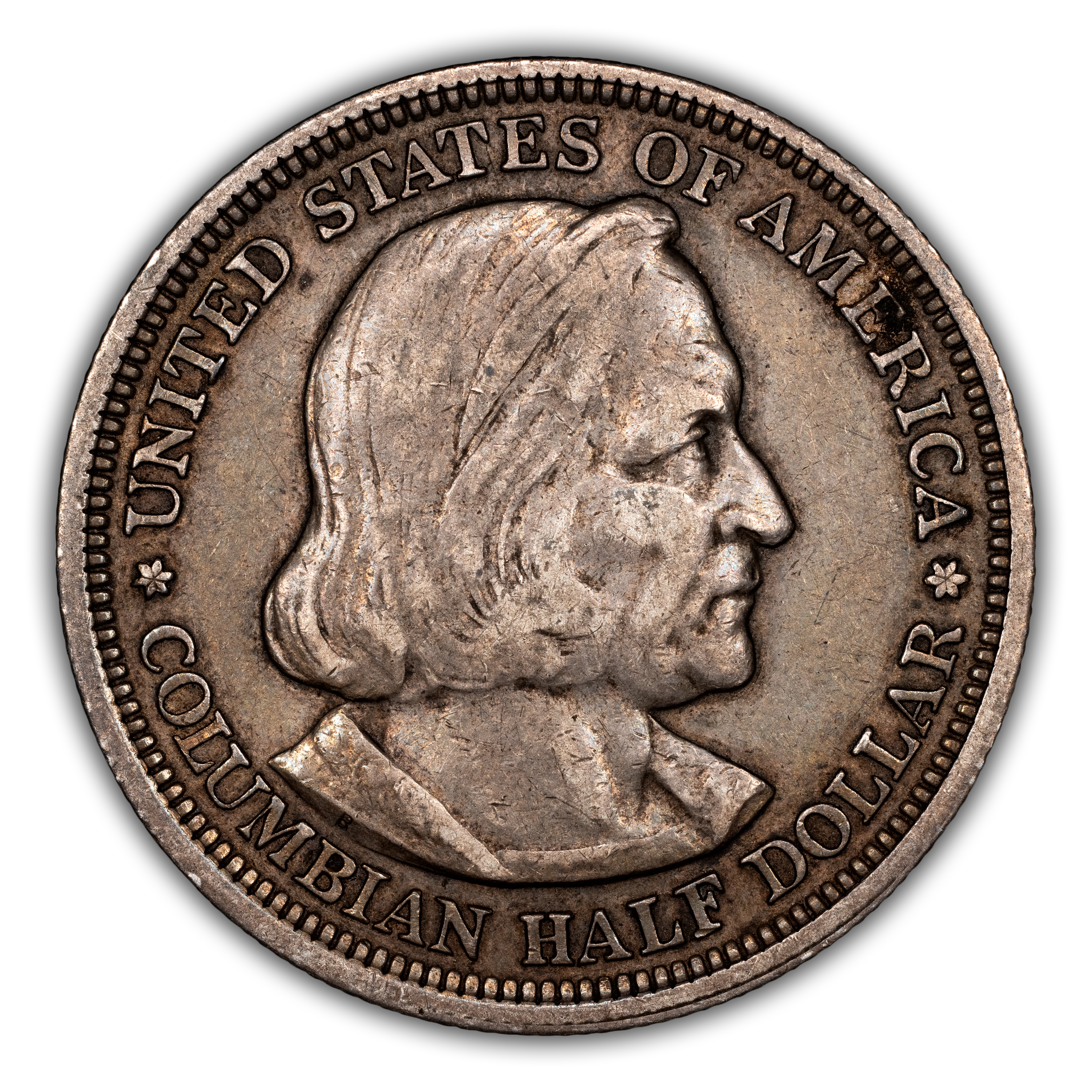 1893 50c Columbian Exposition MS thumbnail 4