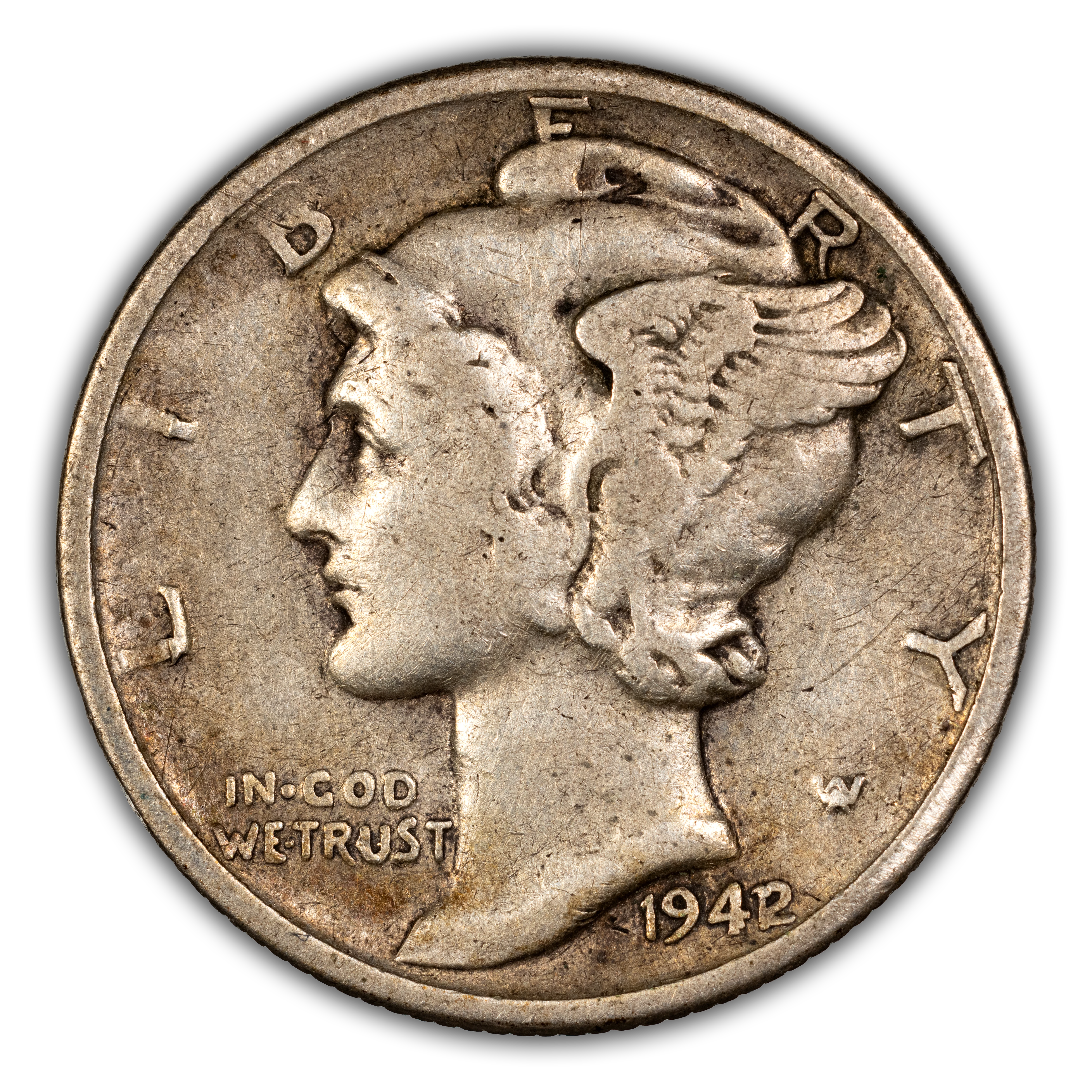 1942/1 10c Overdate, FS-101 MS thumbnail 2