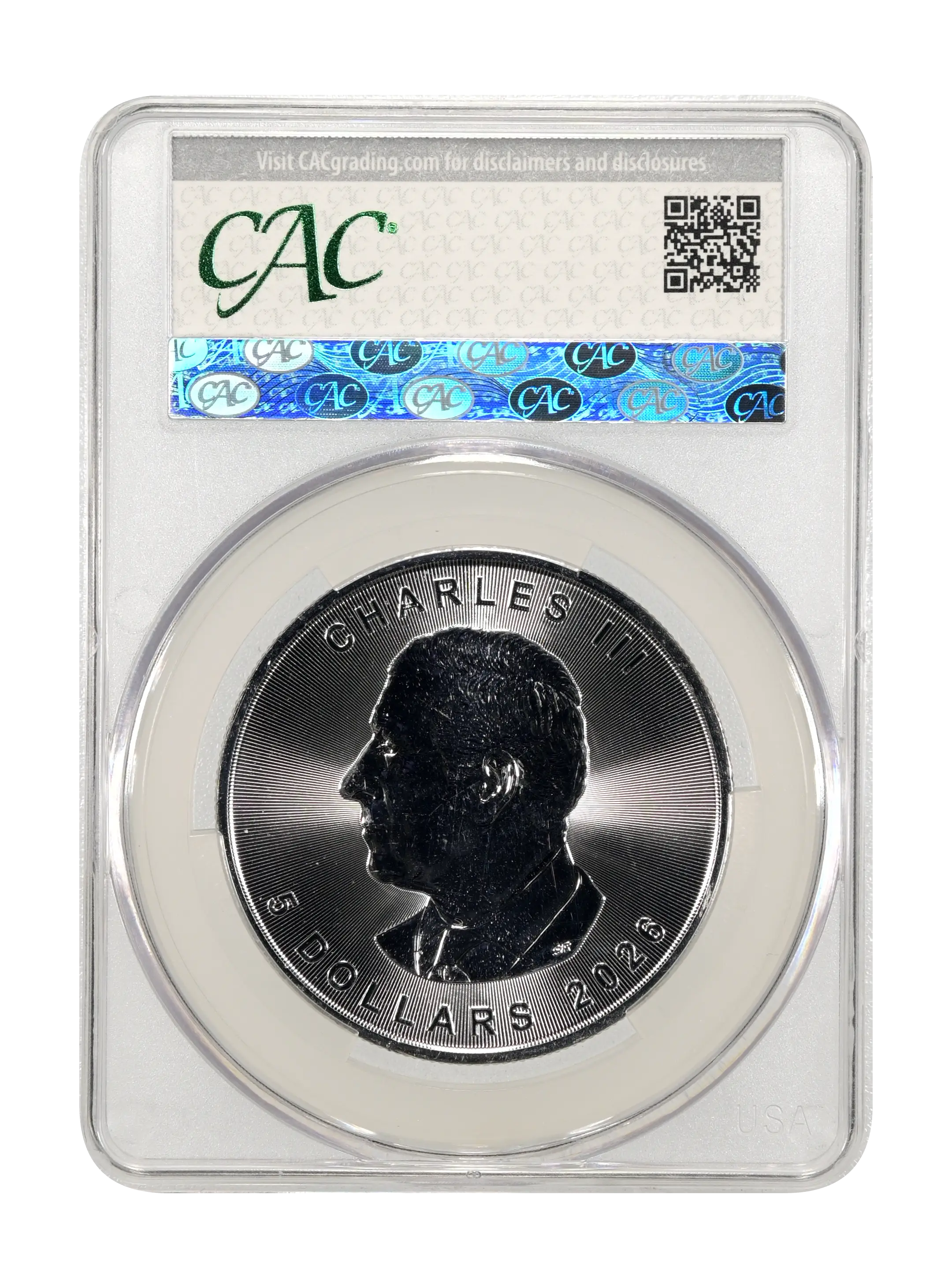 2026 S$5 1oz Silver, Maple Leaf MS thumbnail 11