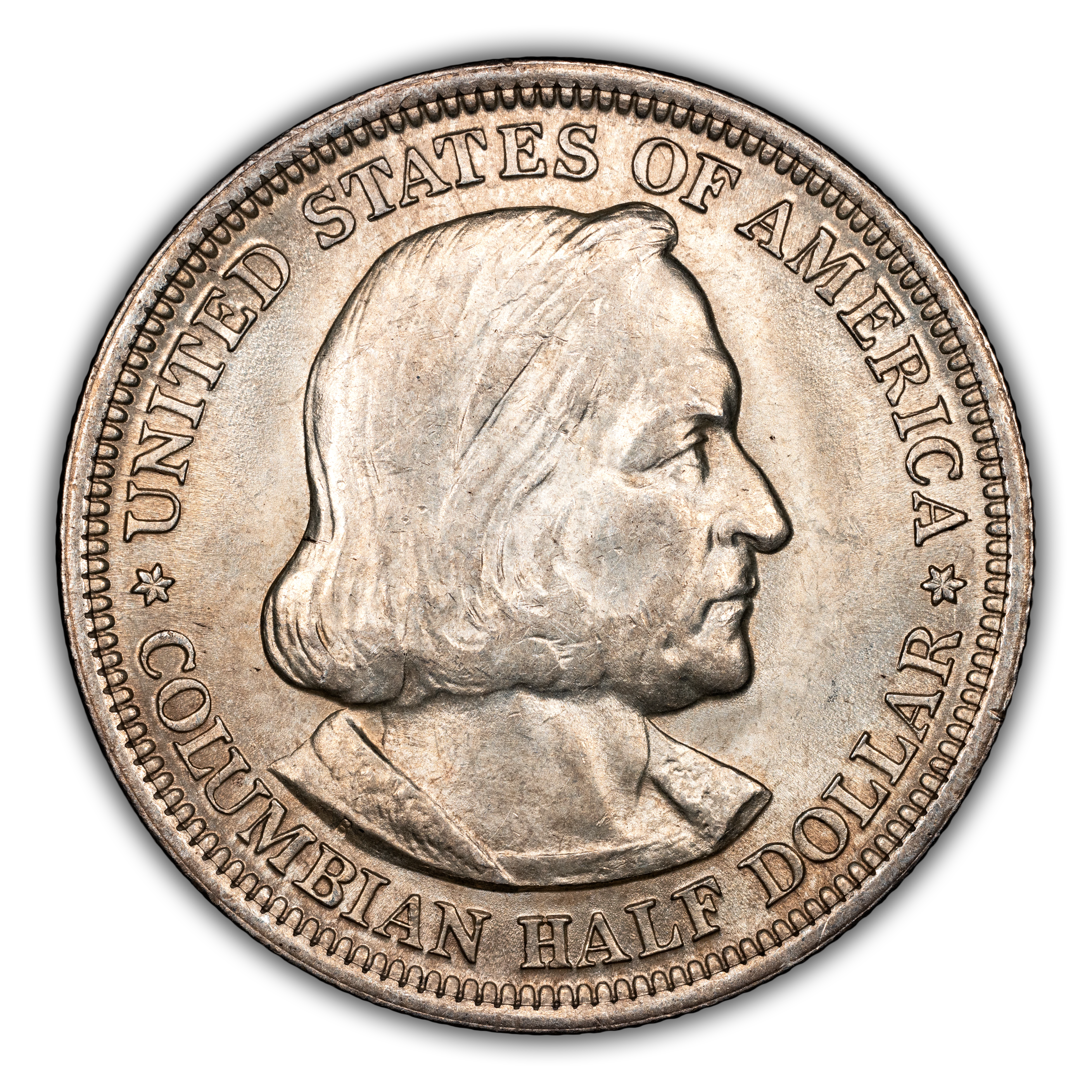 1893 50c Columbian Exposition MS thumbnail 3