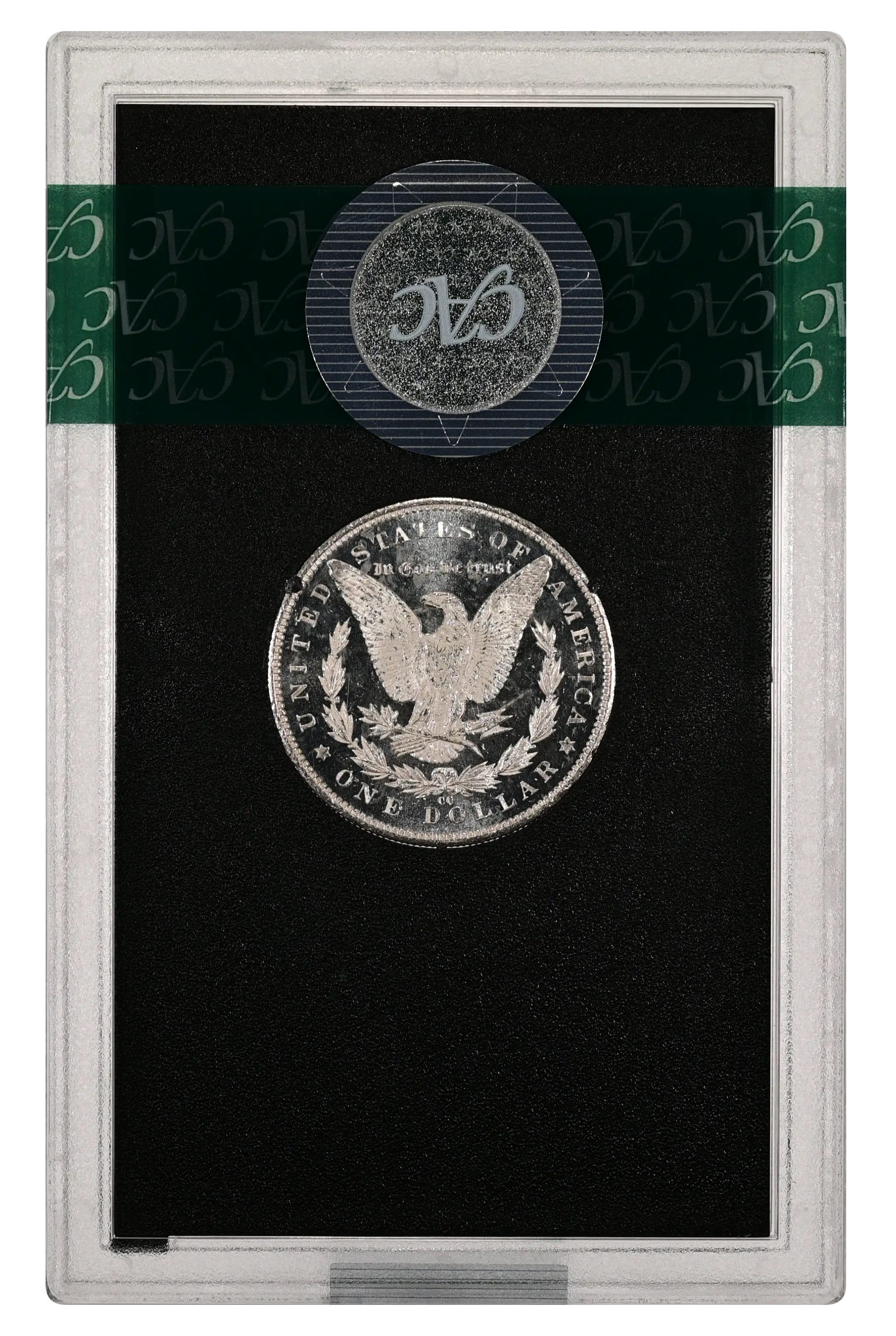 1884-CC $1  GSA Hoard, Die Gouge Cheek, VAM-7 MS DMPL thumbnail 4
