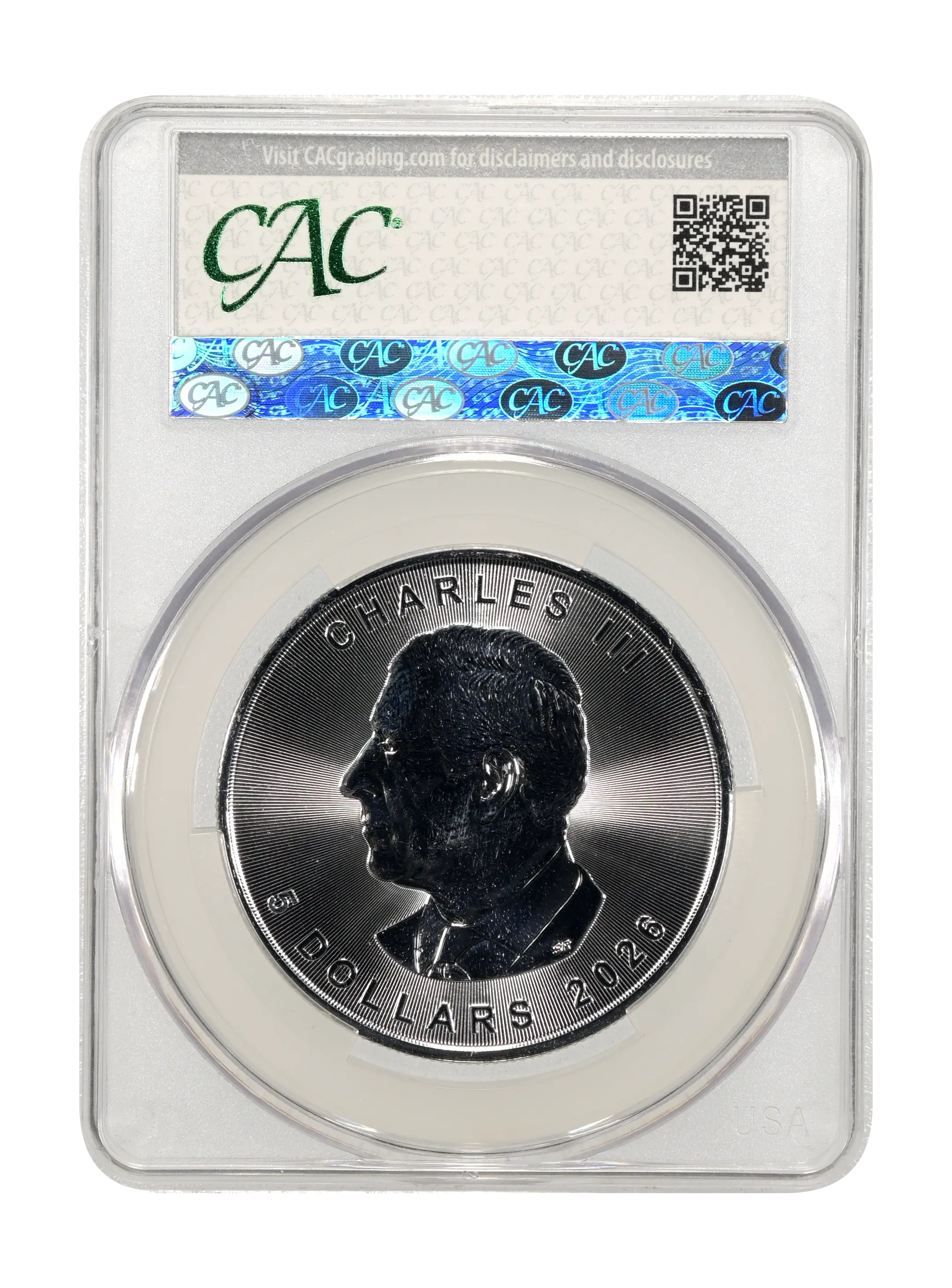 2026 S$5 1oz Silver, Maple Leaf MS thumbnail 12