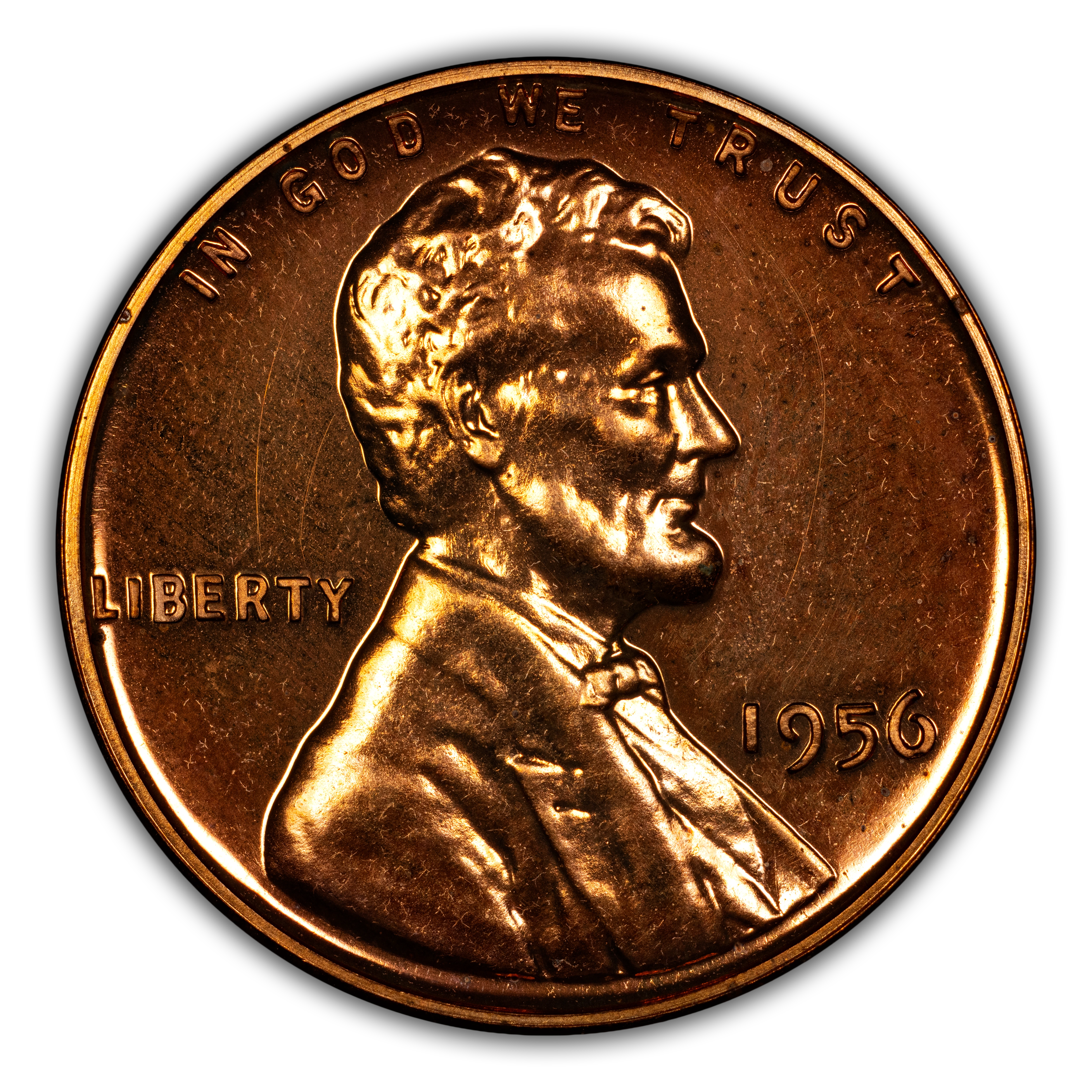 Image for 1956 1c Doubled Die Reverse, FS-801 PR BN