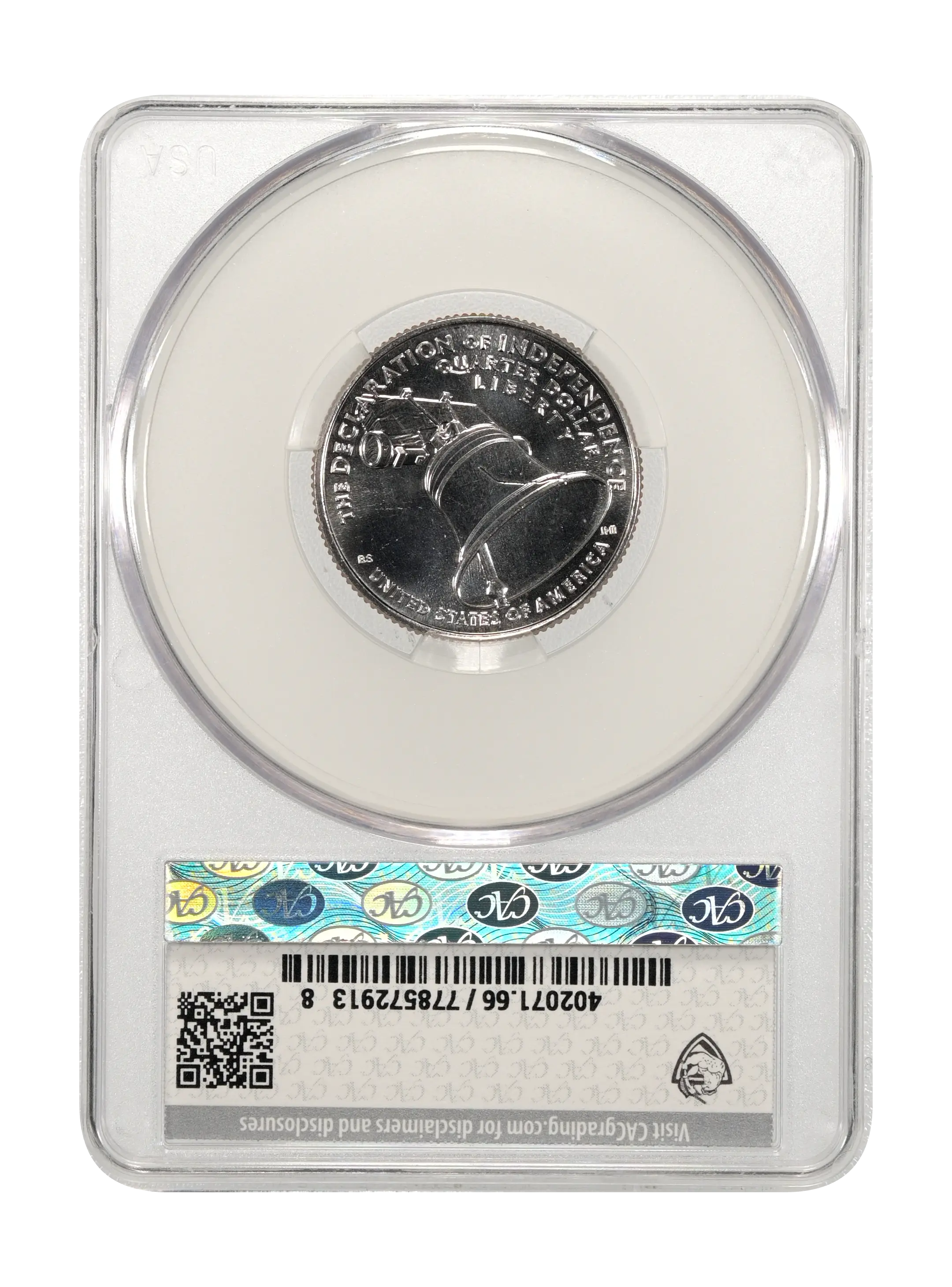 1776~2026-D 25c Declaration of Independence MS PL thumbnail 4