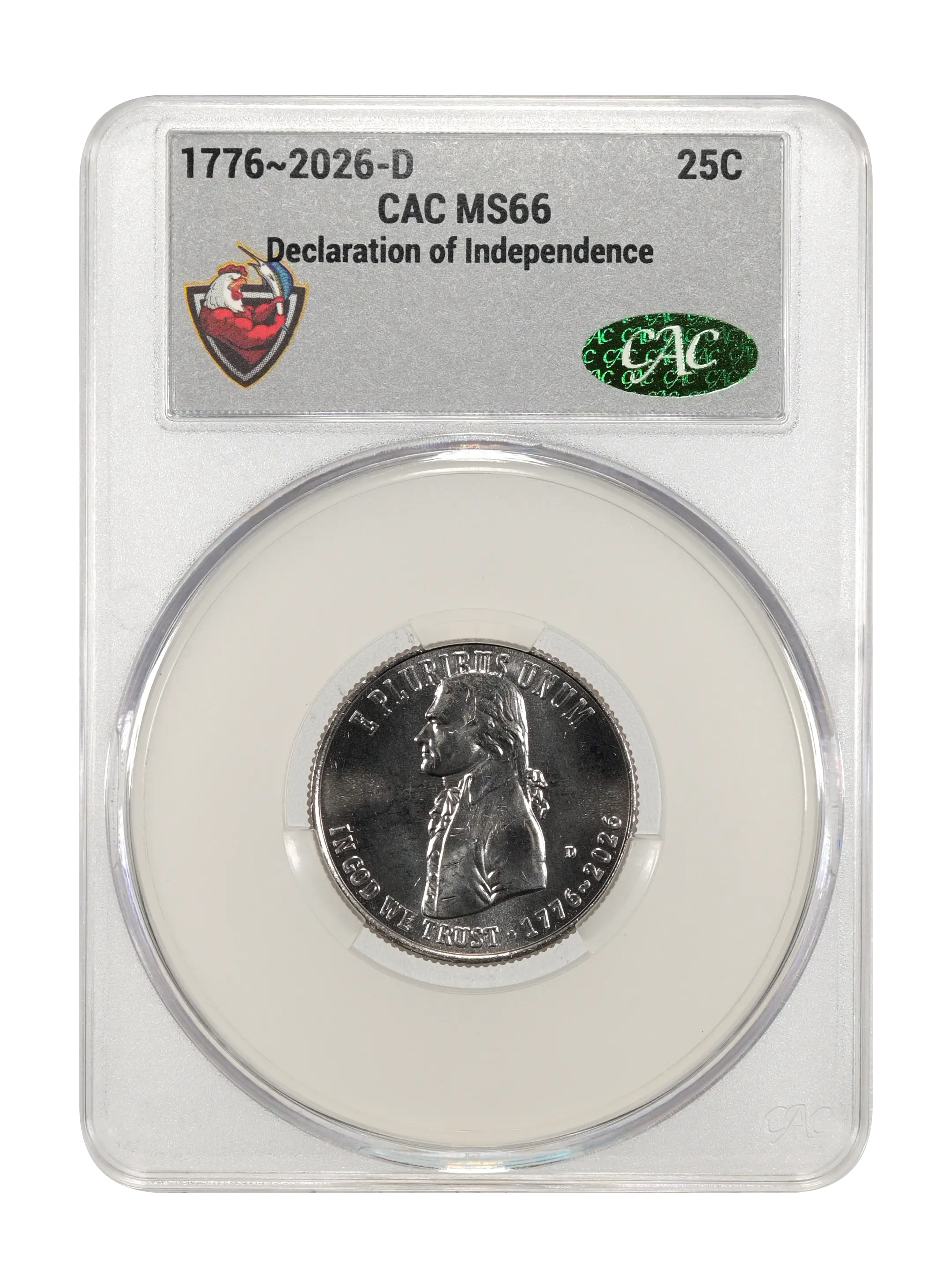 1776~2026-D 25c Declaration of Independence MS thumbnail 9