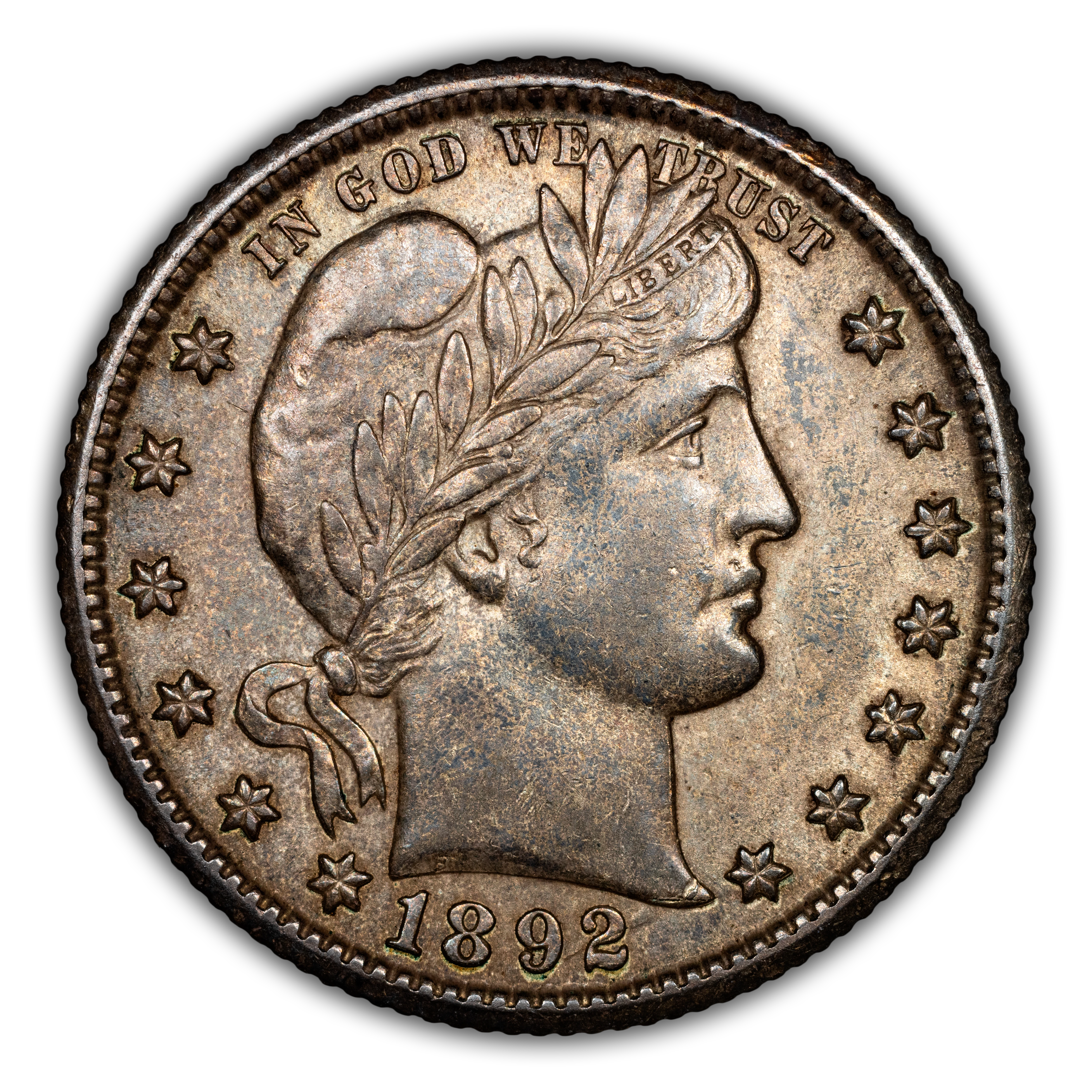 1892-O 25c Repunched Date, FS-301 MS thumbnail 2