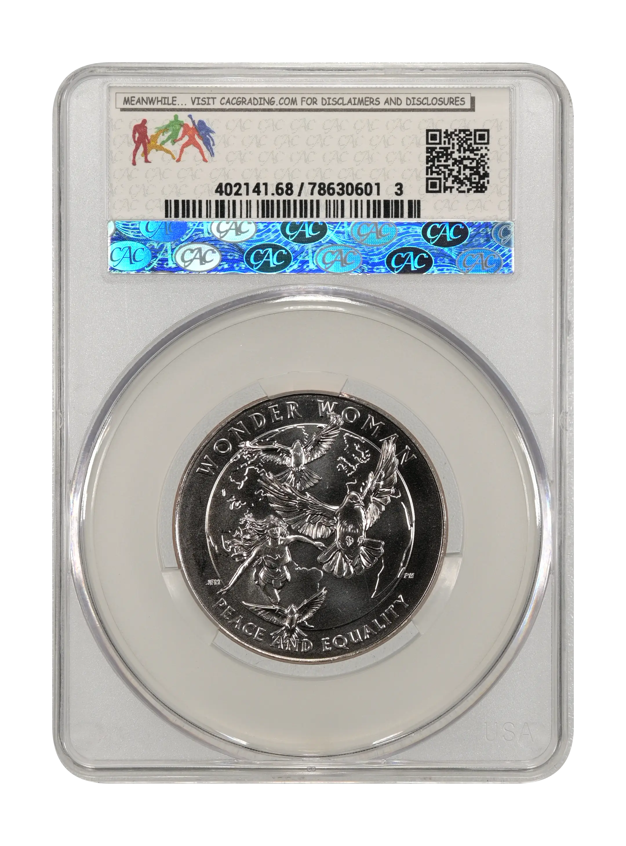 2025 Medal Clad, Wonder Woman MS thumbnail 3