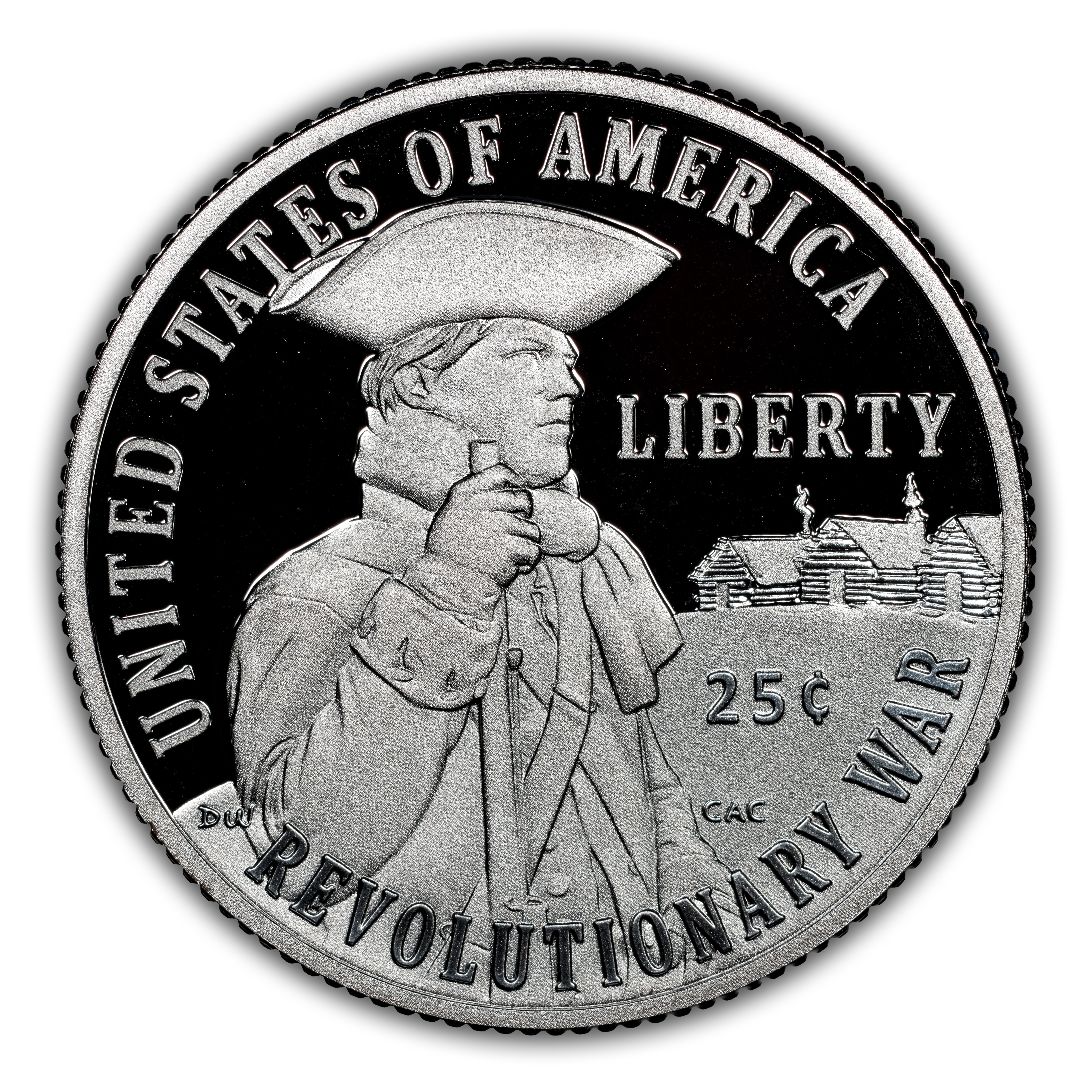 1776~2026-S 25c Roll Revolutionary War, Silver, 40 Coins PR thumbnail 17