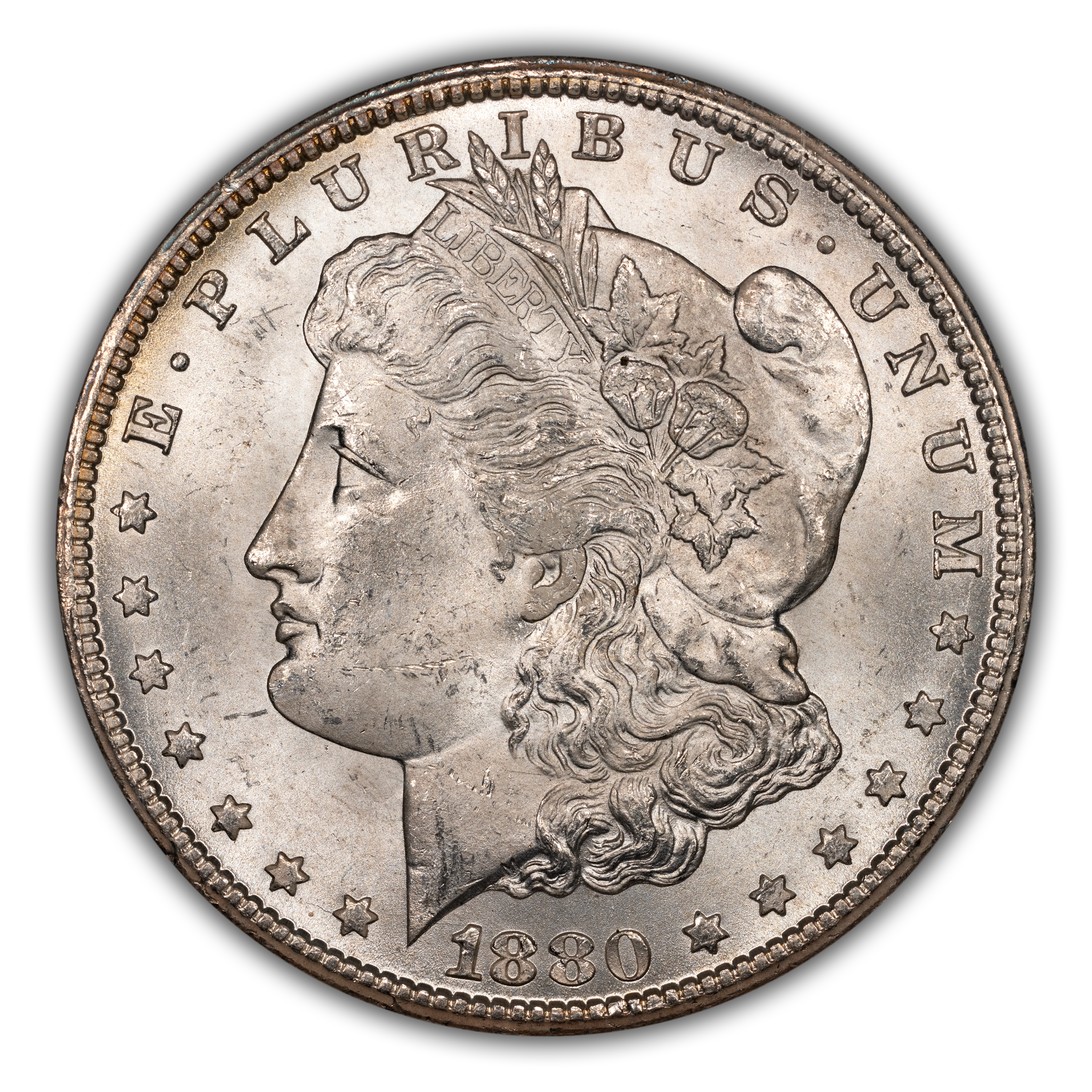 1880-CC $1  GSA Hoard, Dash under 8, VAM-3 MS thumbnail 5