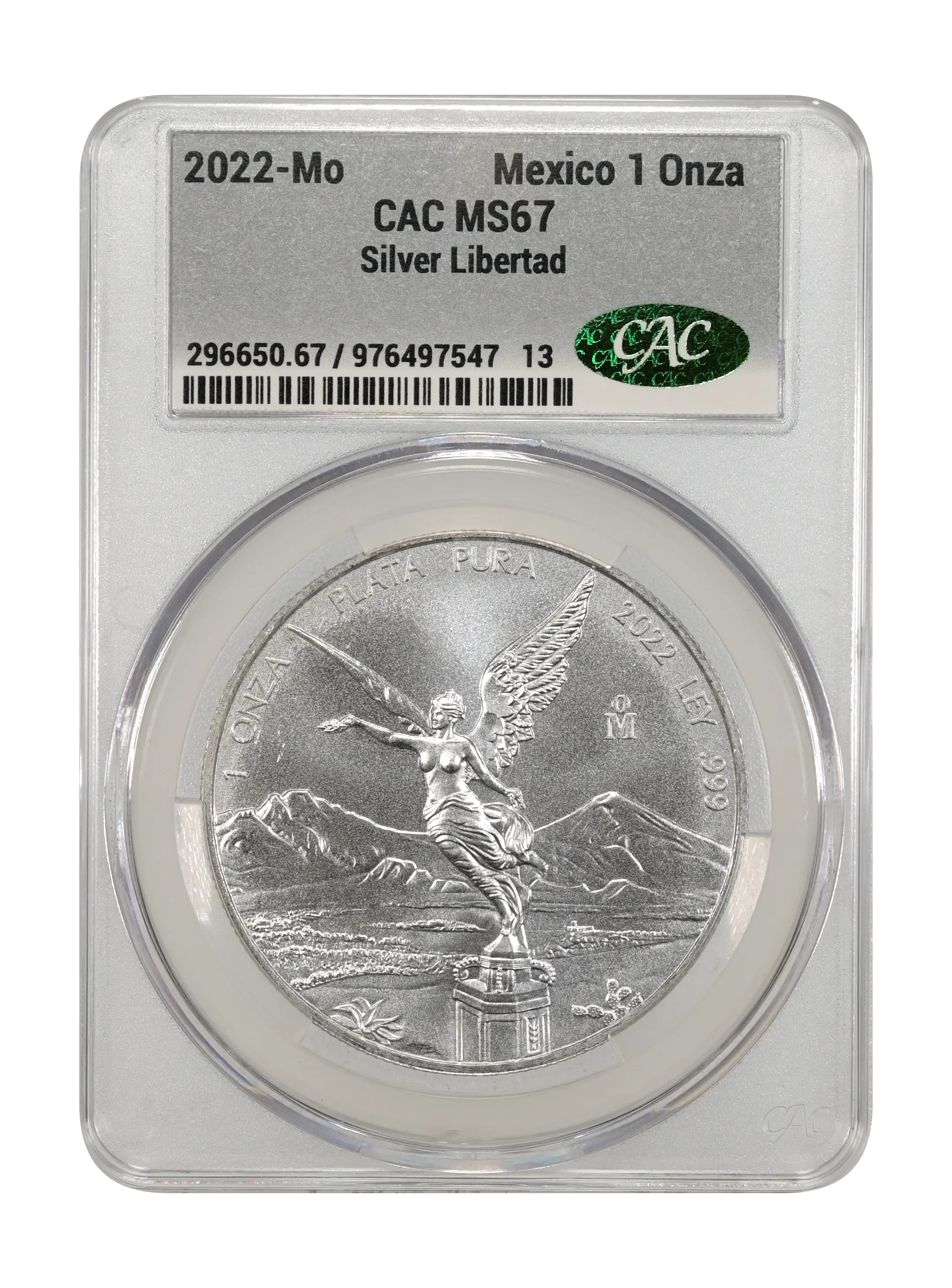 2022-Mo 1 Onza Libertad, Silver MS (KM-639) thumbnail 9