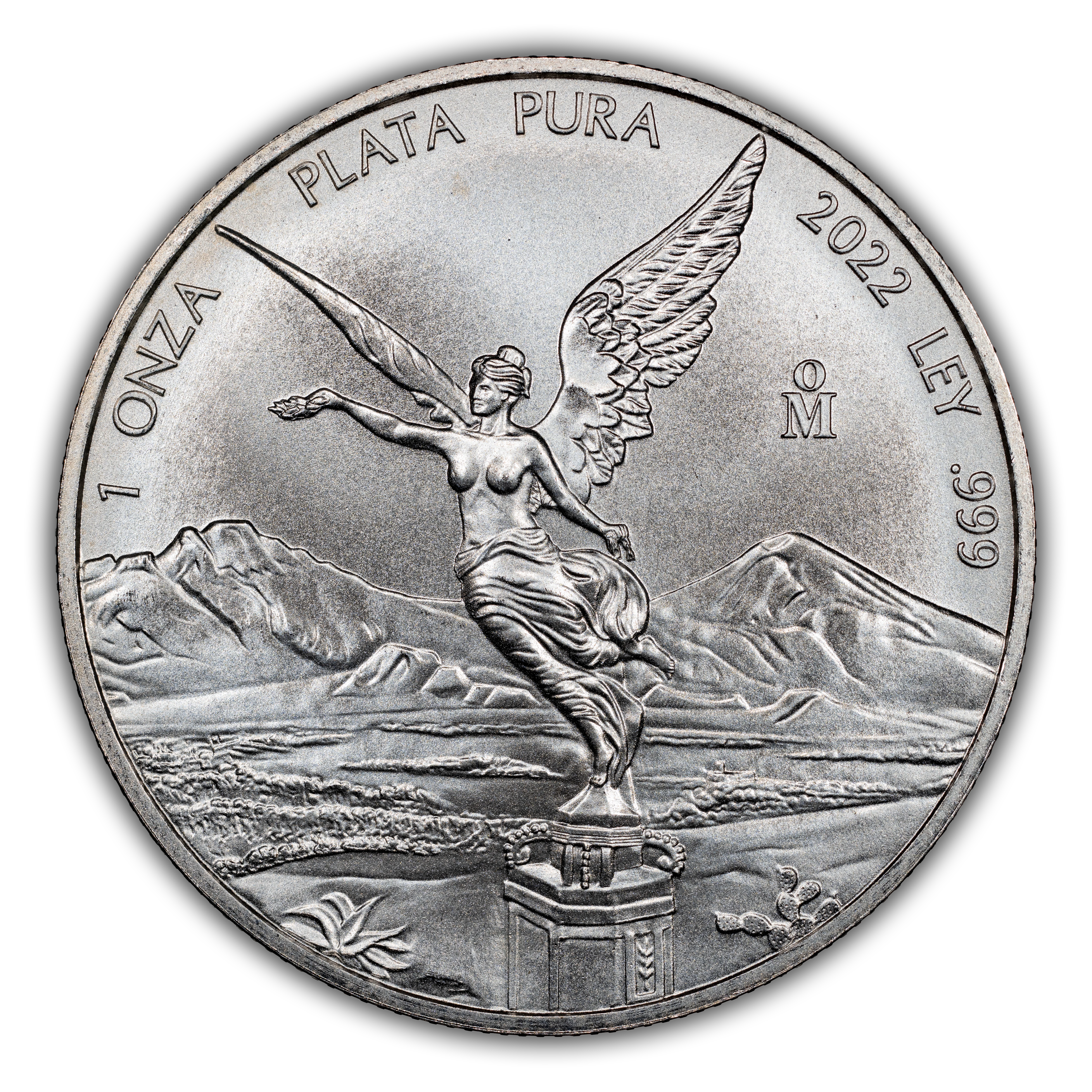 2022-Mo 1 Onza Libertad, Silver MS (KM-639) thumbnail 2