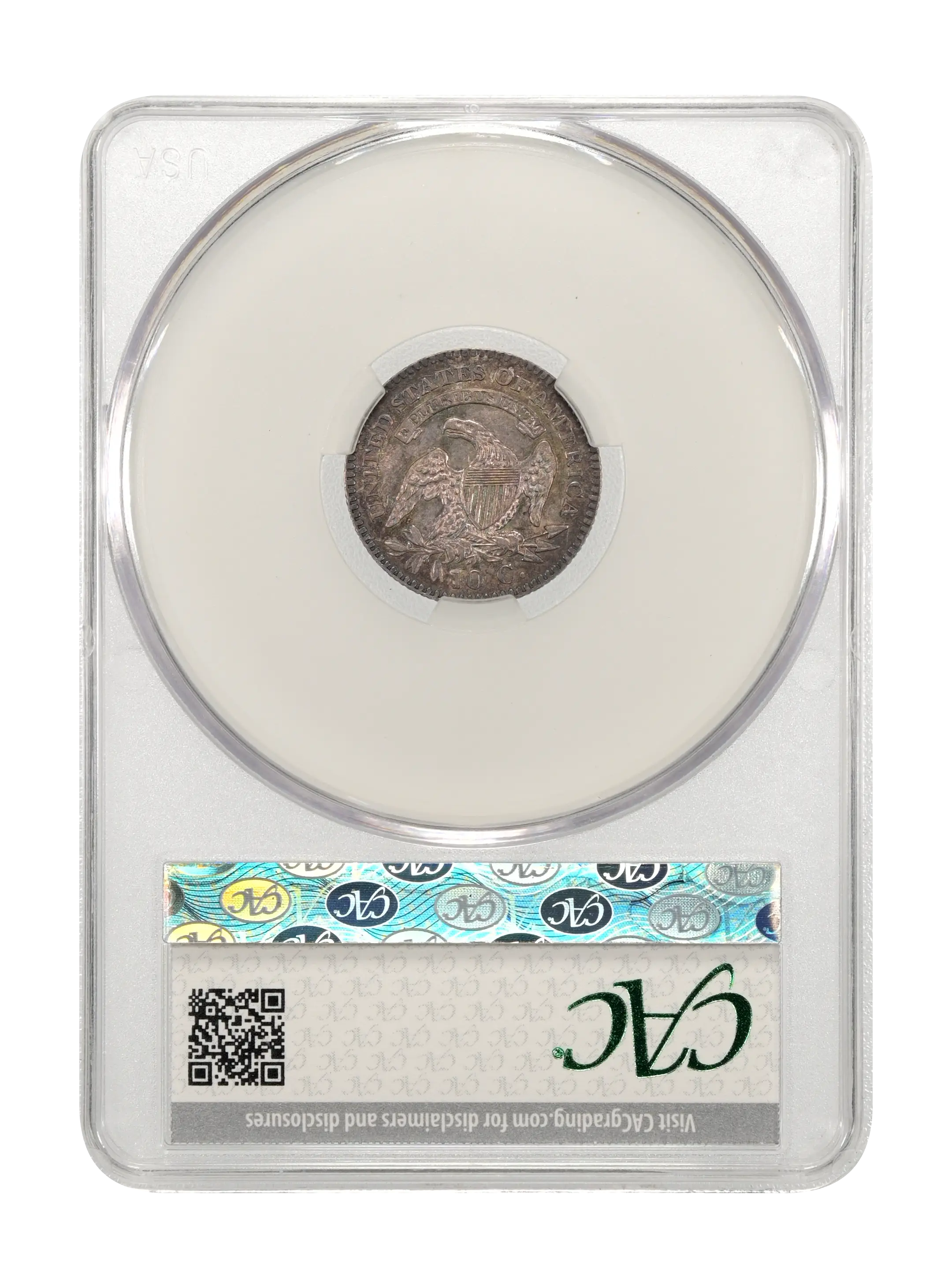 1821 10c Small Date, JR-10 MS thumbnail 13