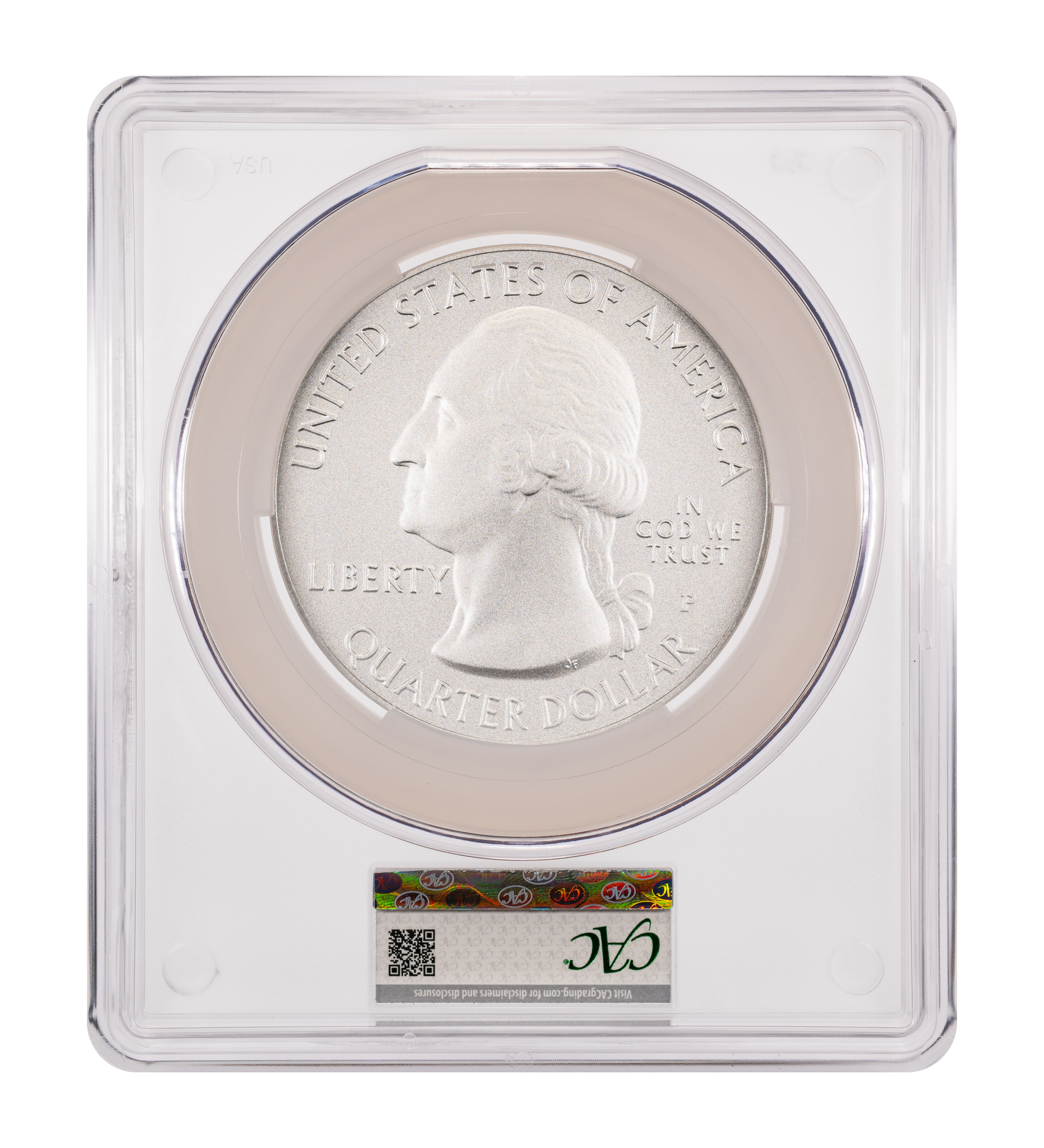 2018-P S25c Apostle Islands, 5oz Silver, Satin Finish SP thumbnail 3