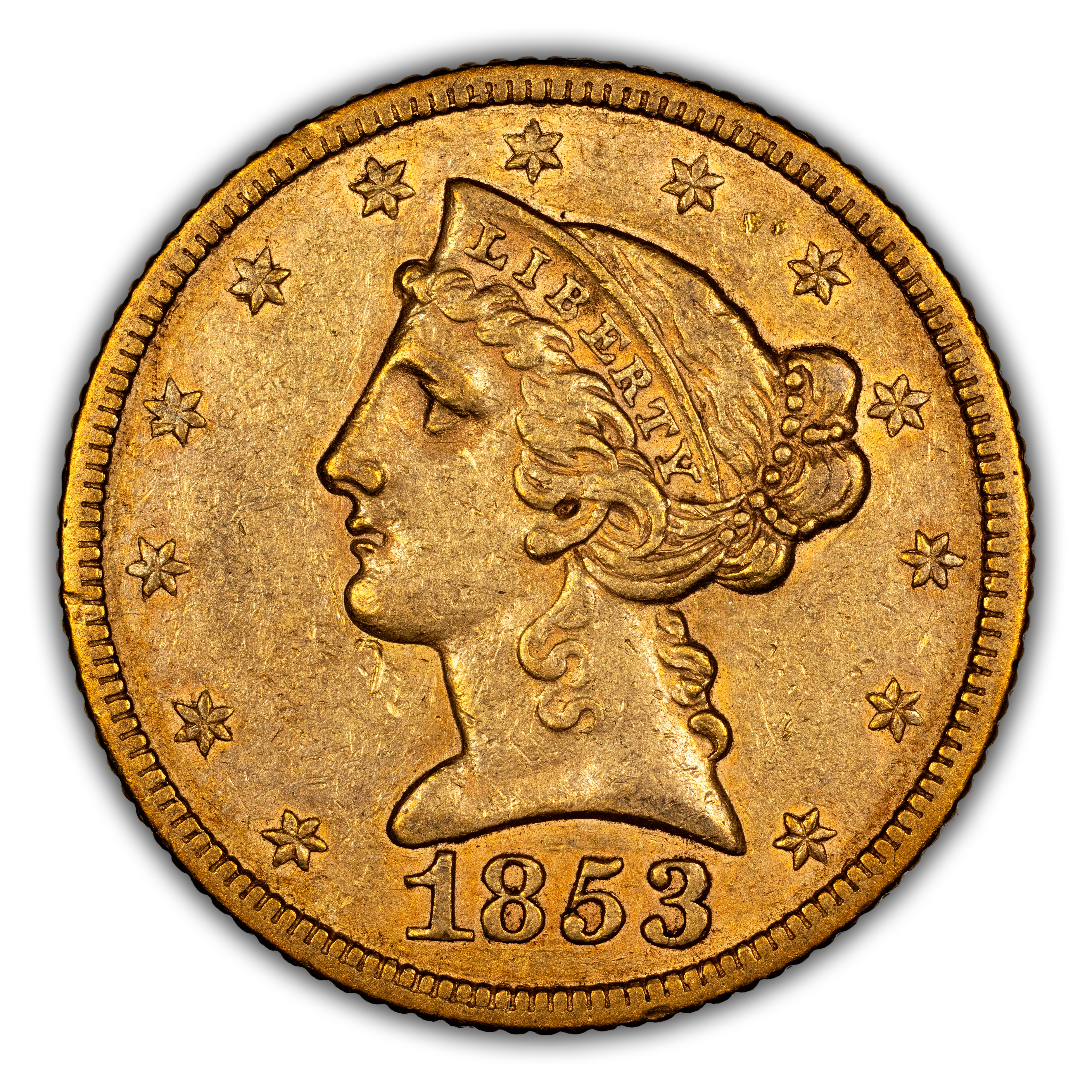 1853 $5  MS thumbnail 3
