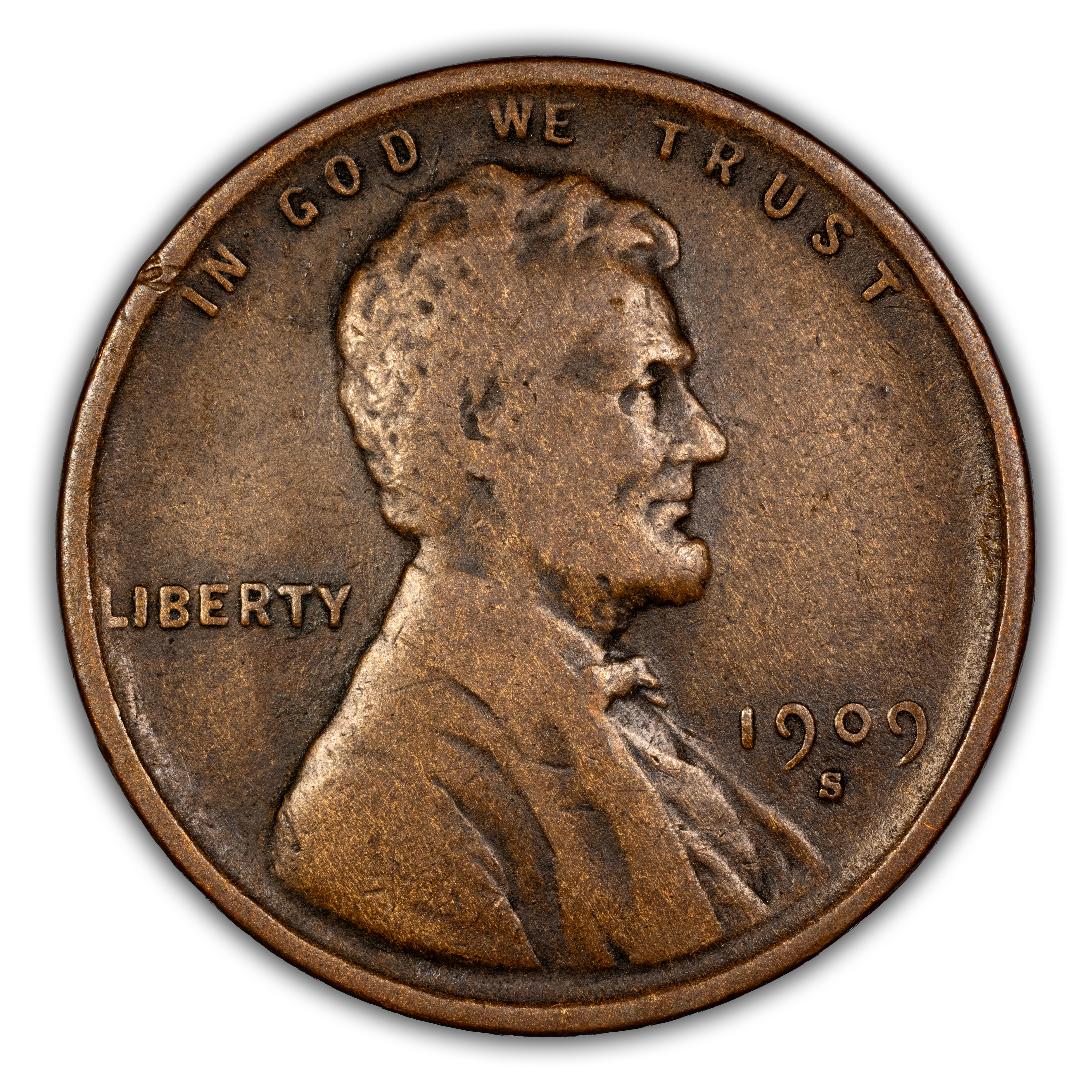 1909-S 1c Lincoln MS BN thumbnail 4