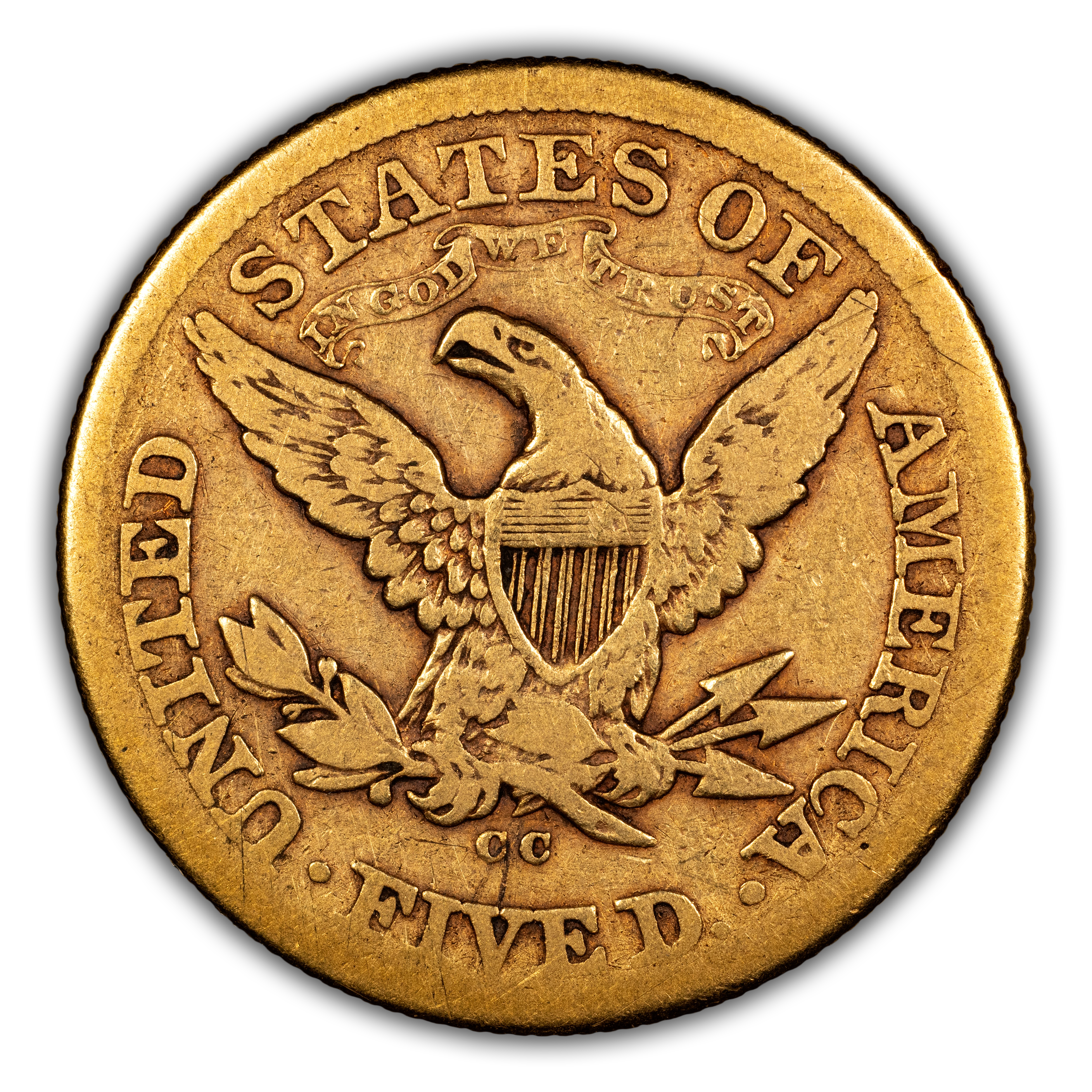 1876-CC $5  MS thumbnail 6